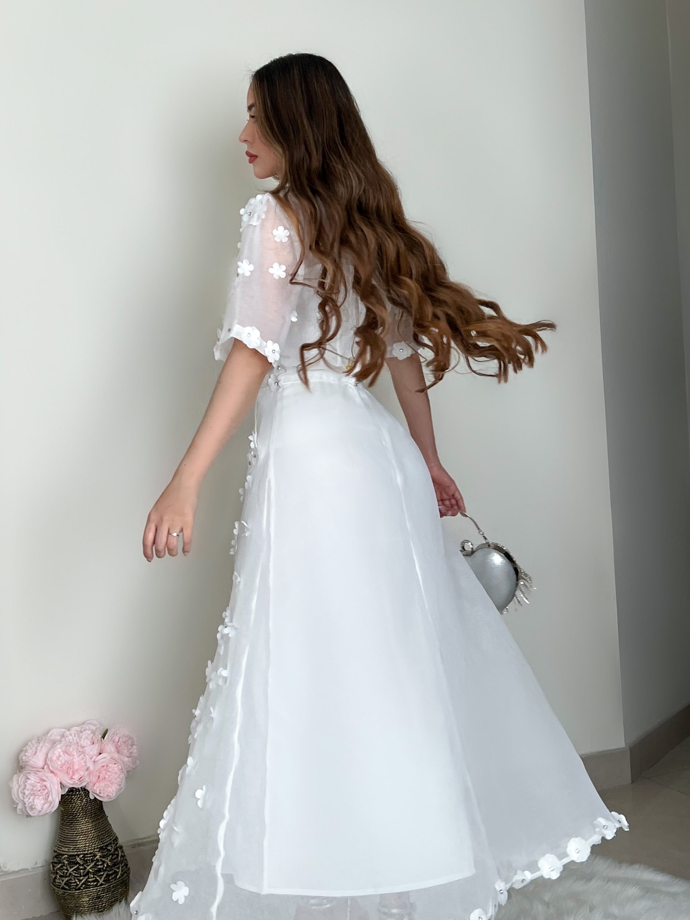 SET FLORA BLANCO
