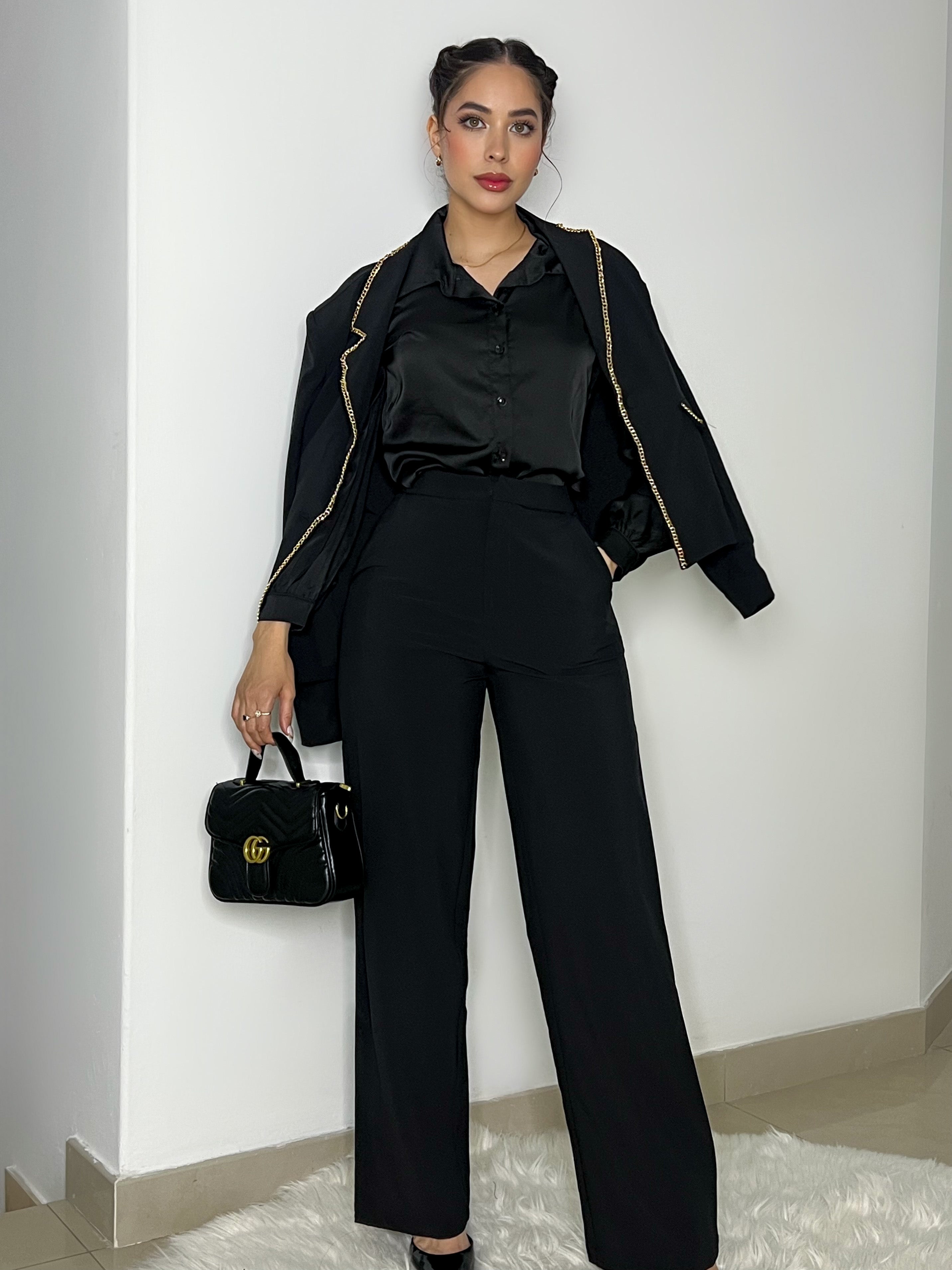 SET OLIVIA NEGRO
