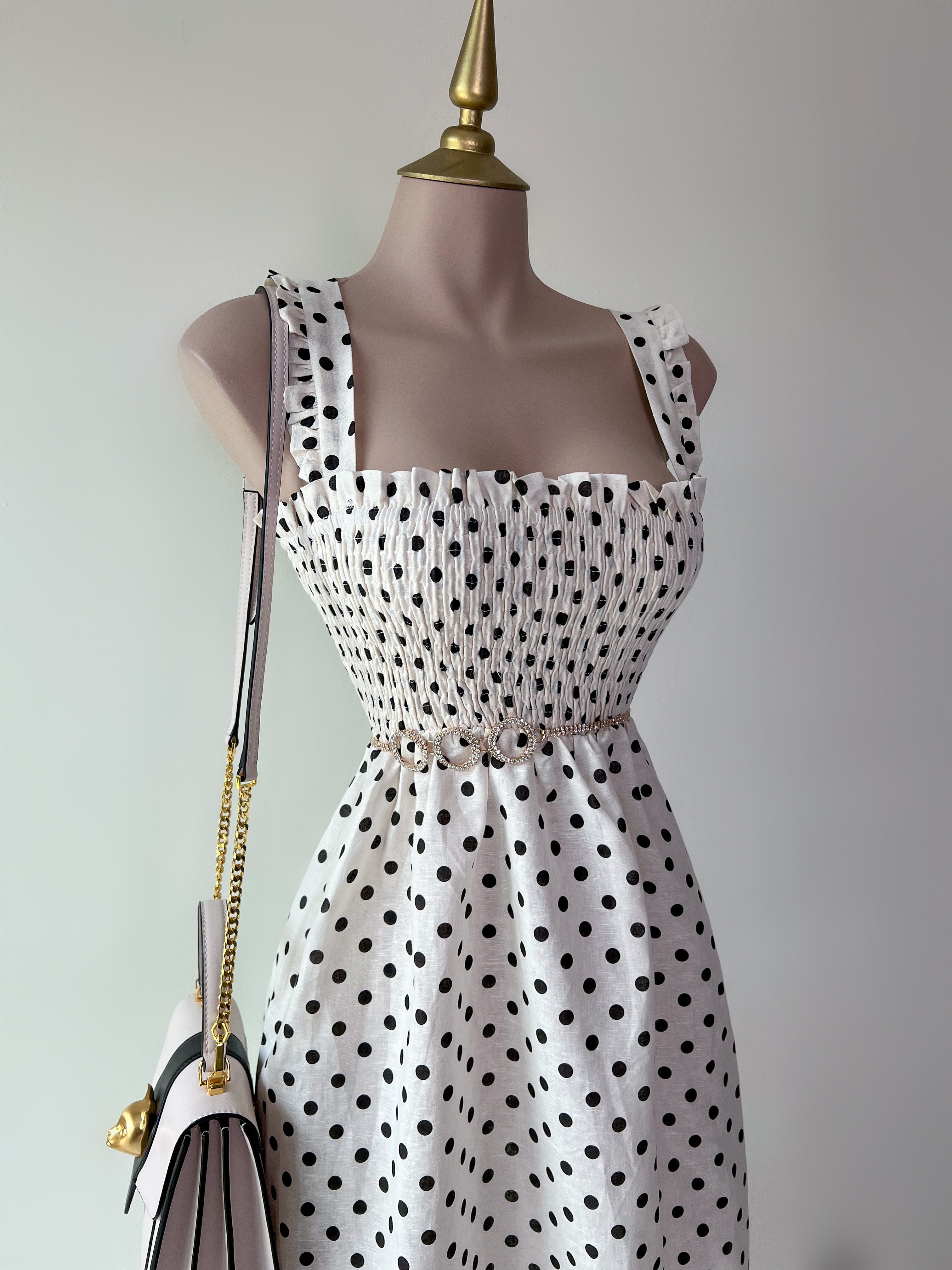 VESTIDO POLKA LARGO