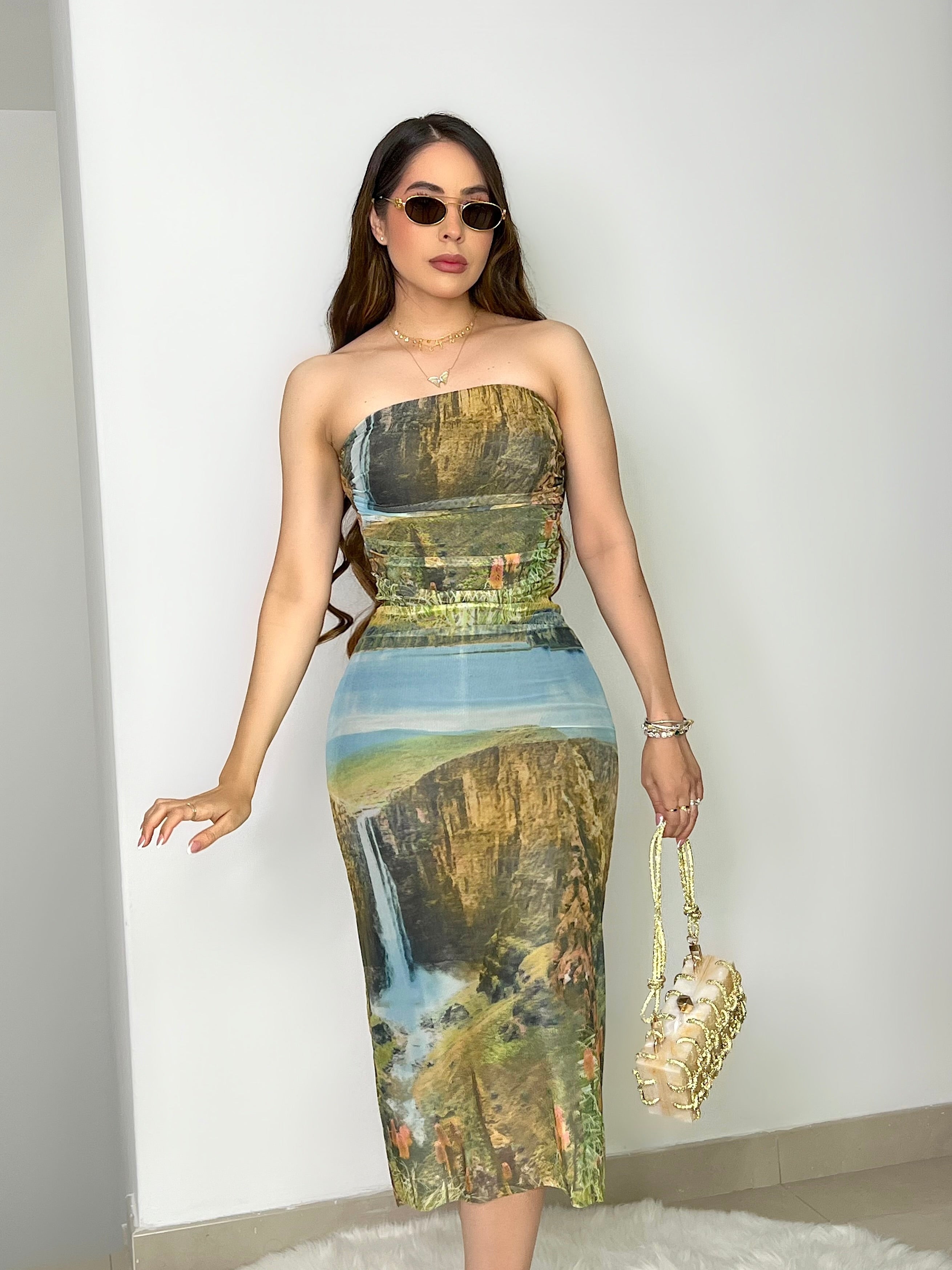 VESTIDO NATURALEZA