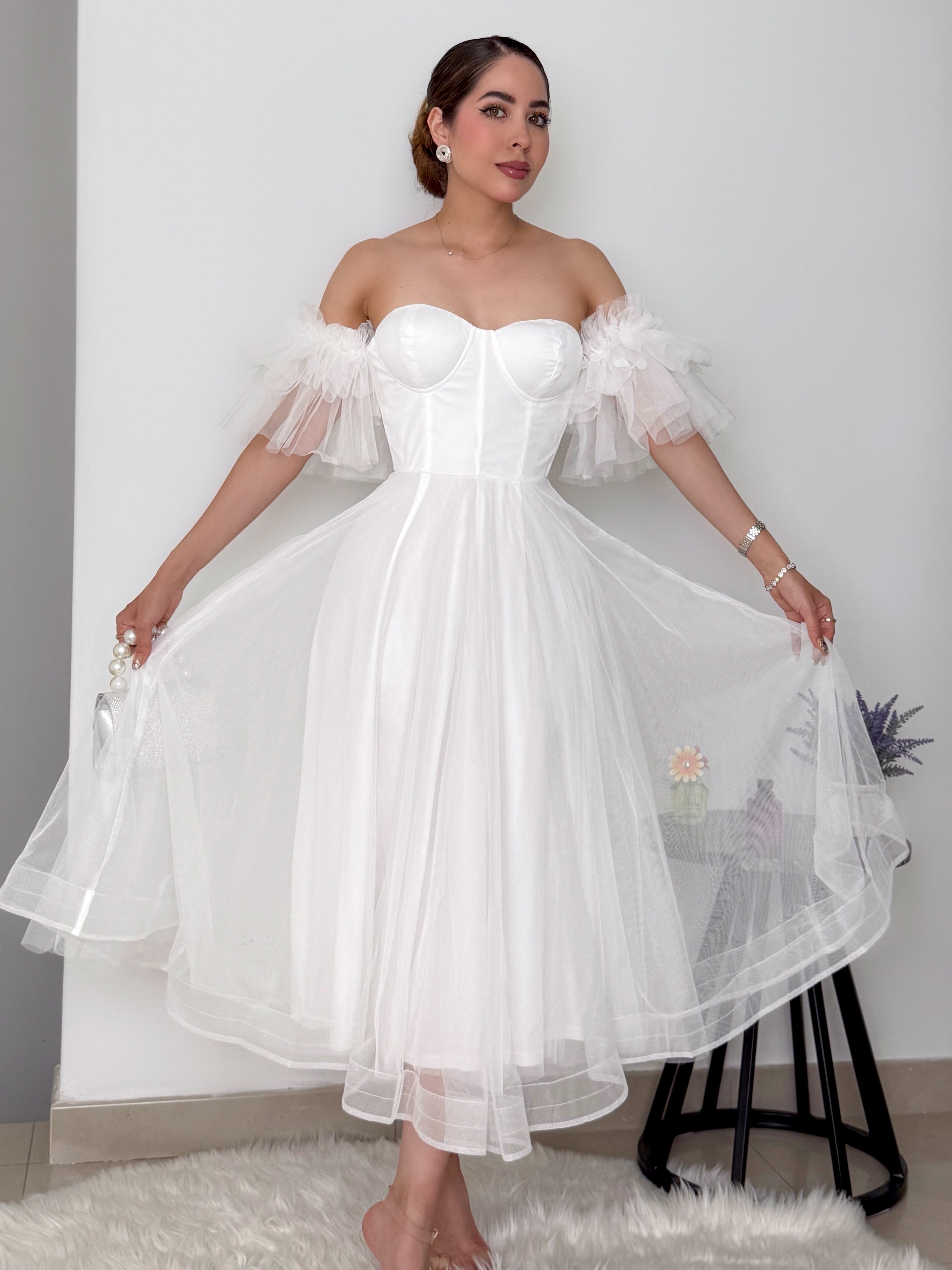 VESTIDO ZURI BLANCO