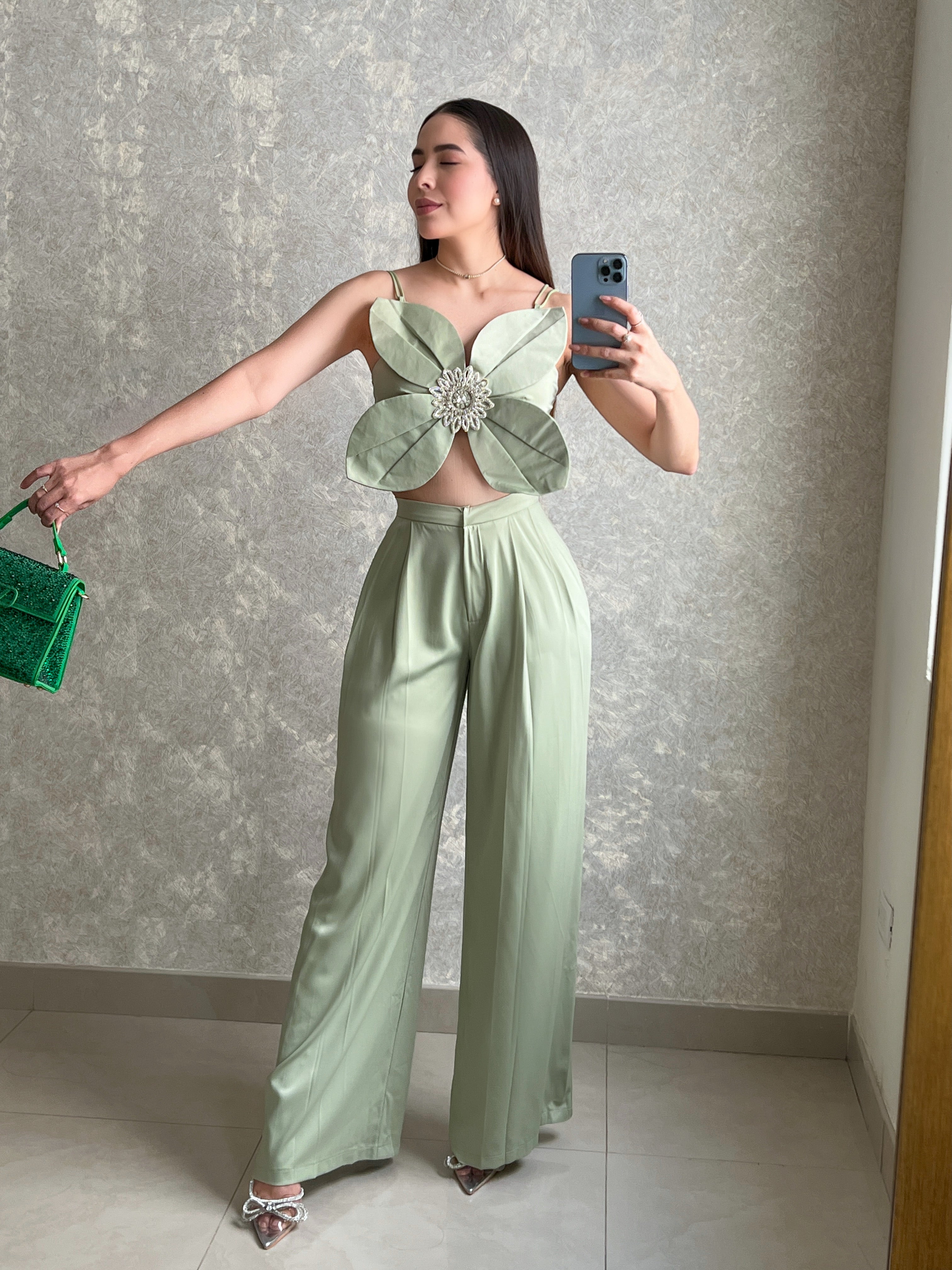 SET OLIVO FLOR