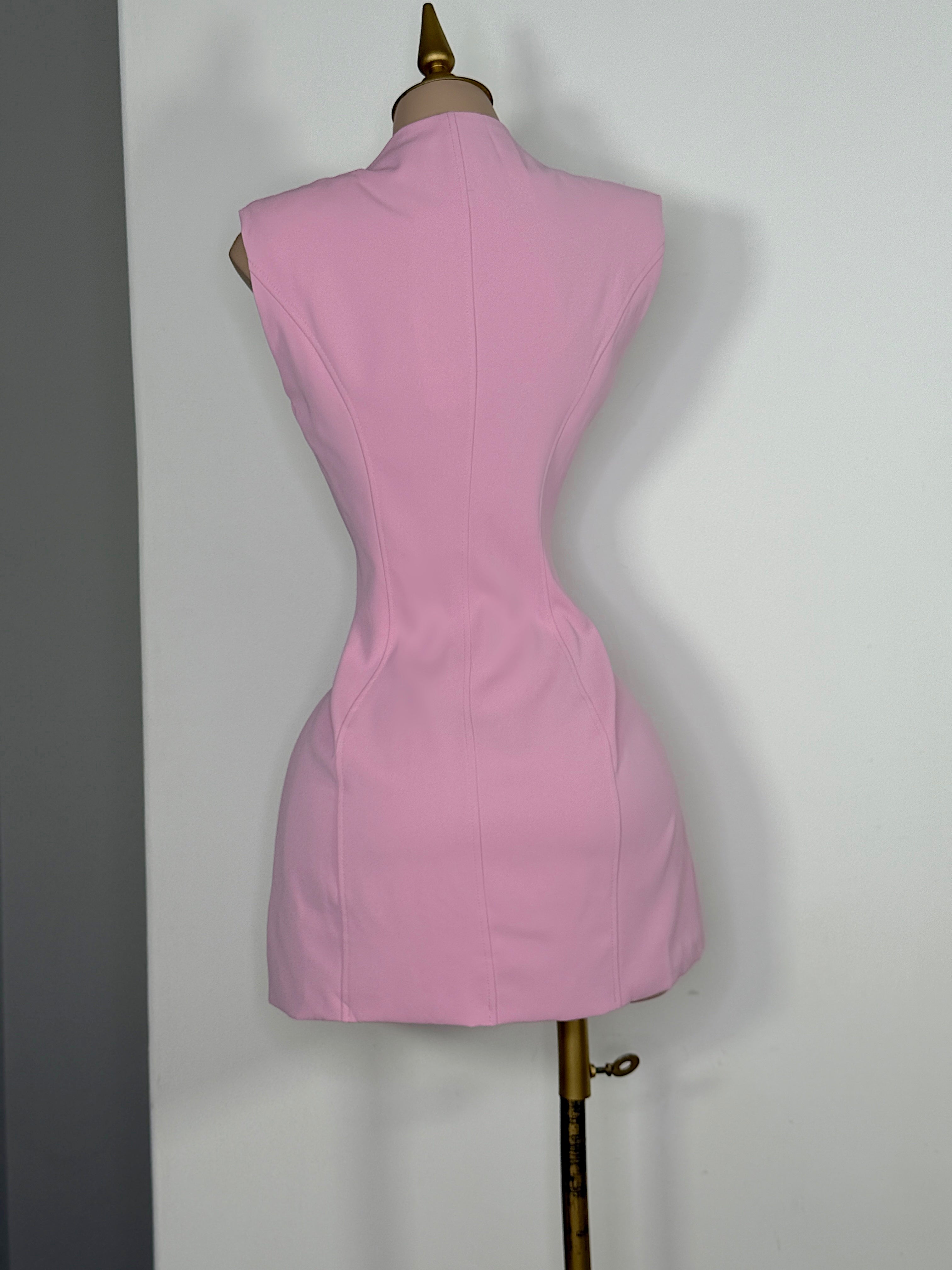 VESTIDO ROSA