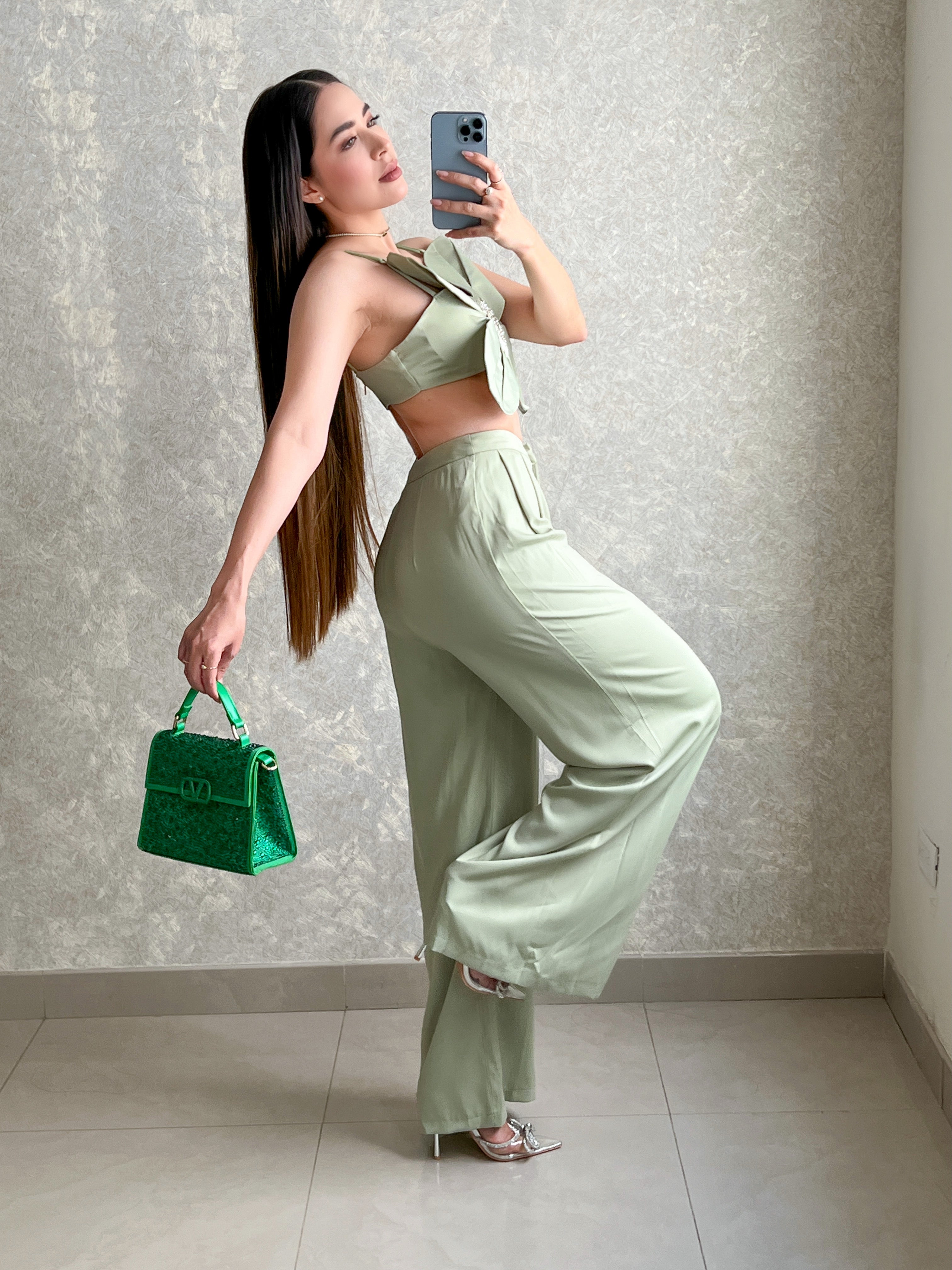 SET OLIVO FLOR