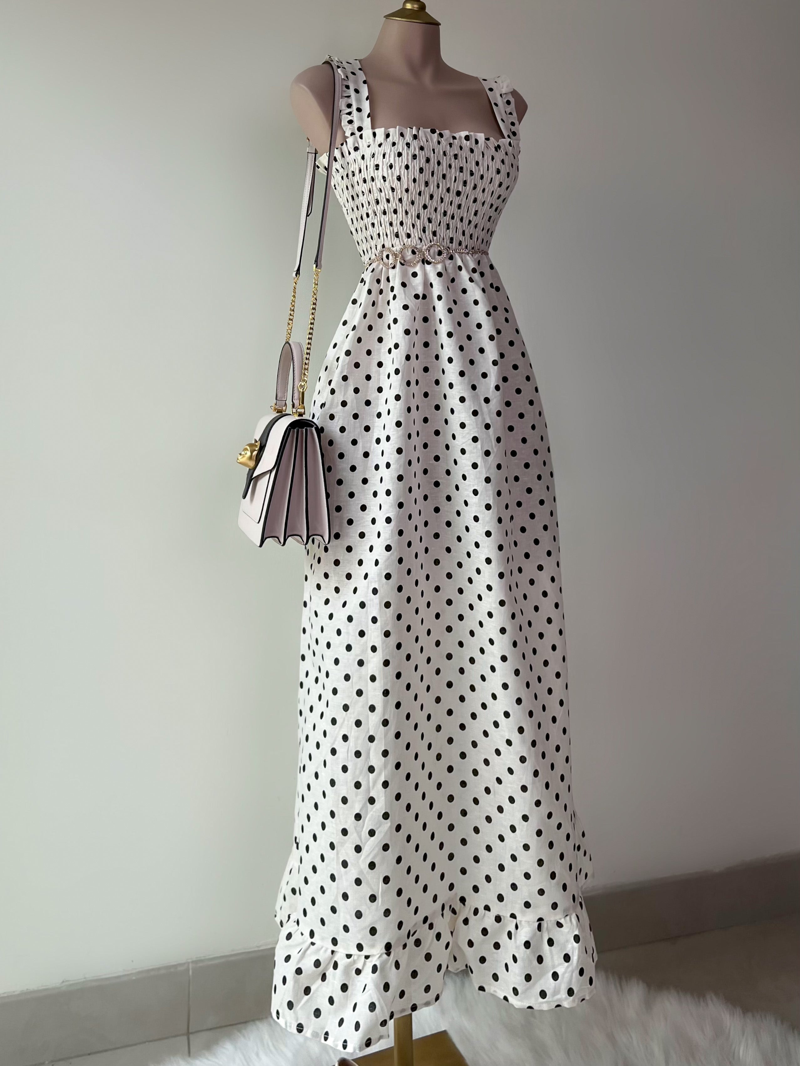 VESTIDO POLKA LARGO