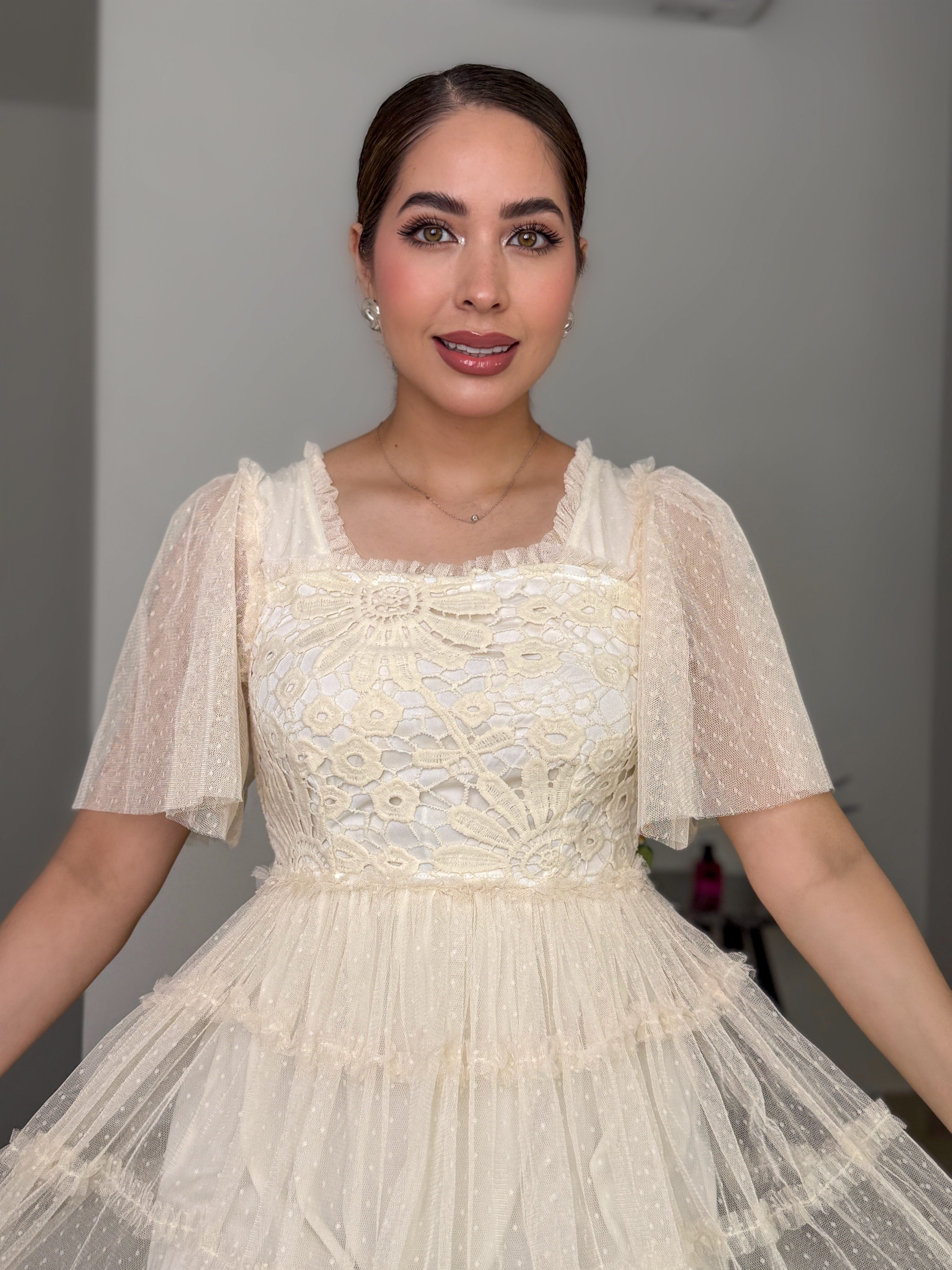 VESTIDO FATIMA IVORY