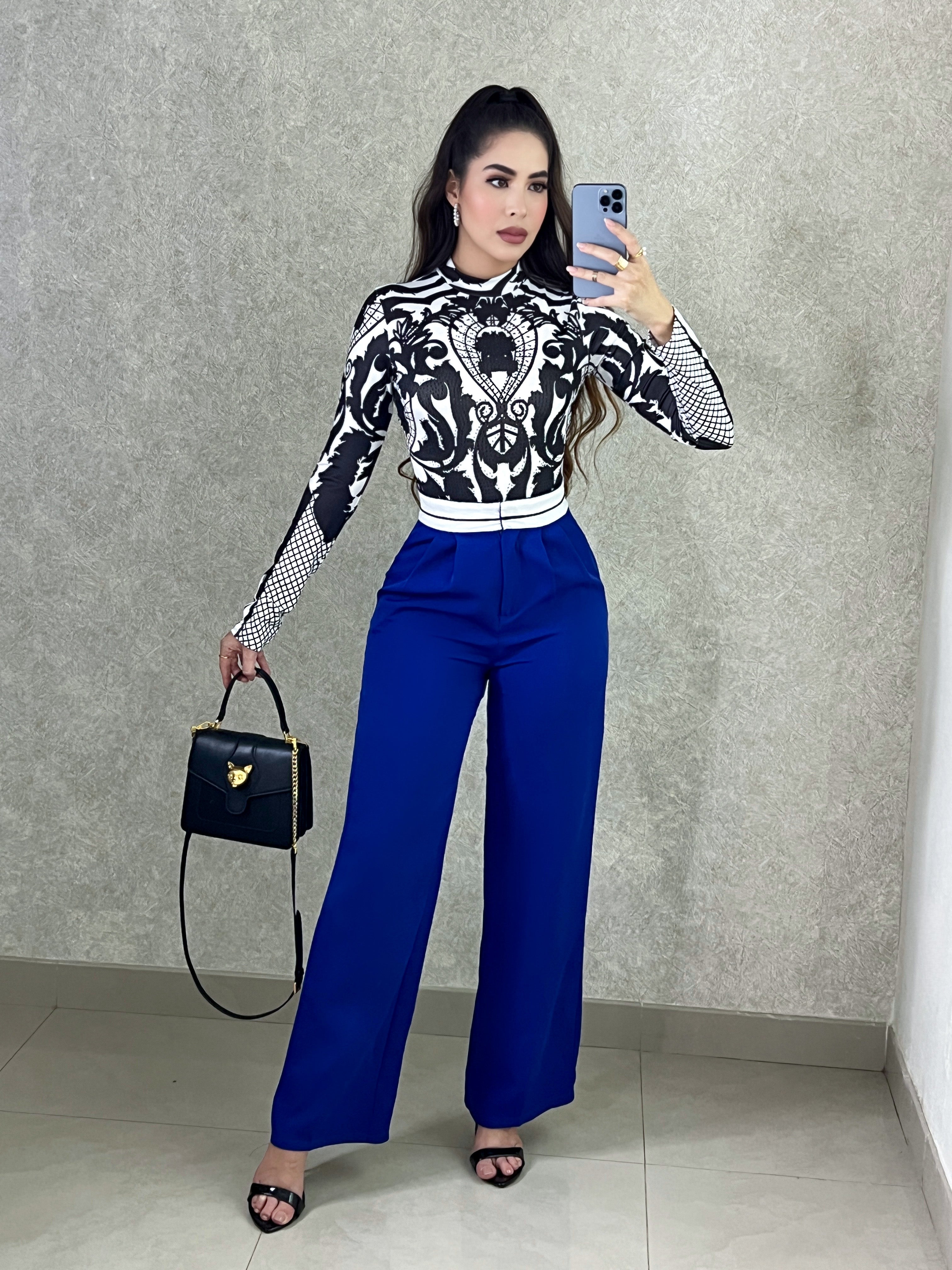 PANTALÓN AZUL REY