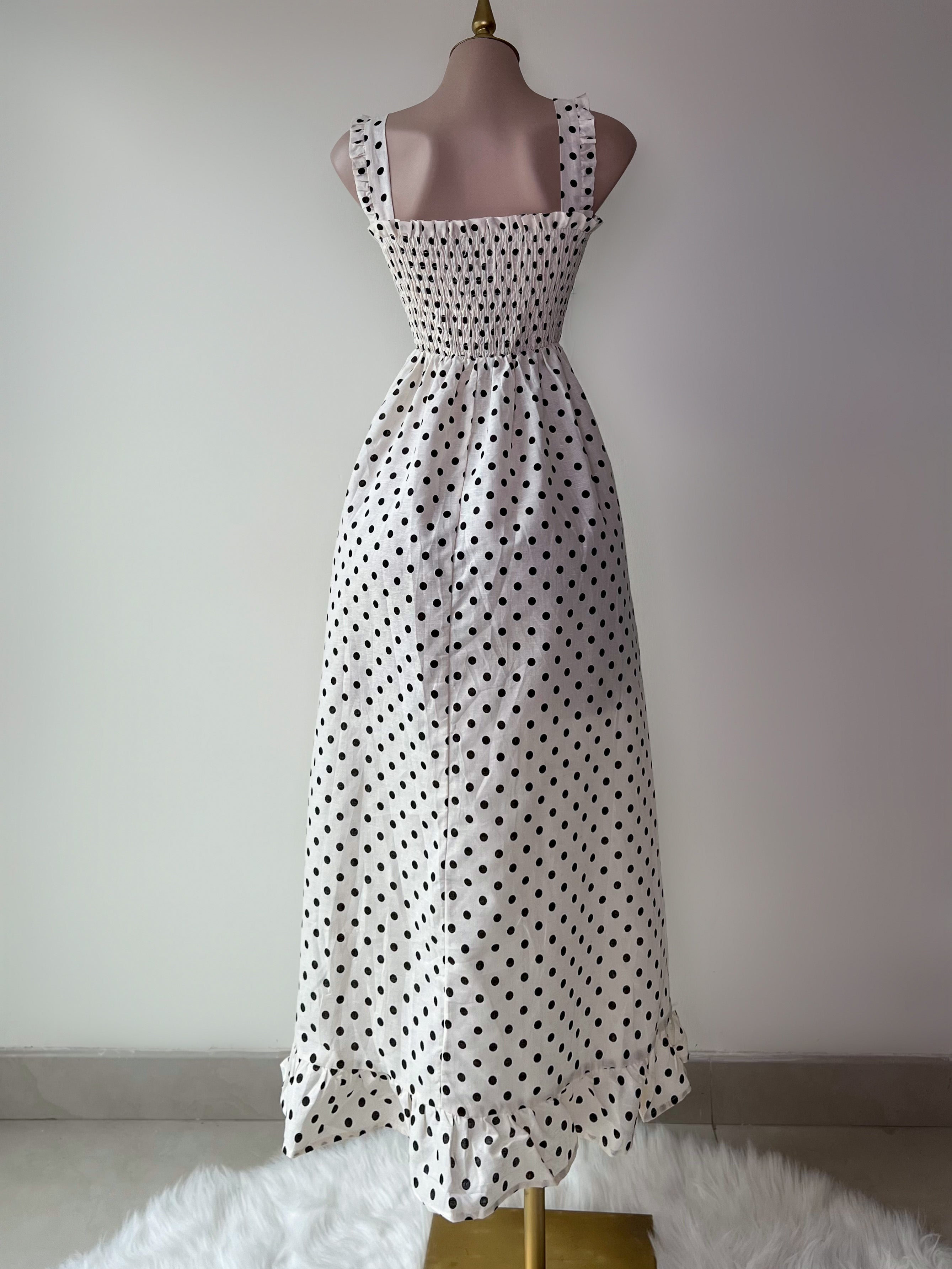 VESTIDO POLKA LARGO