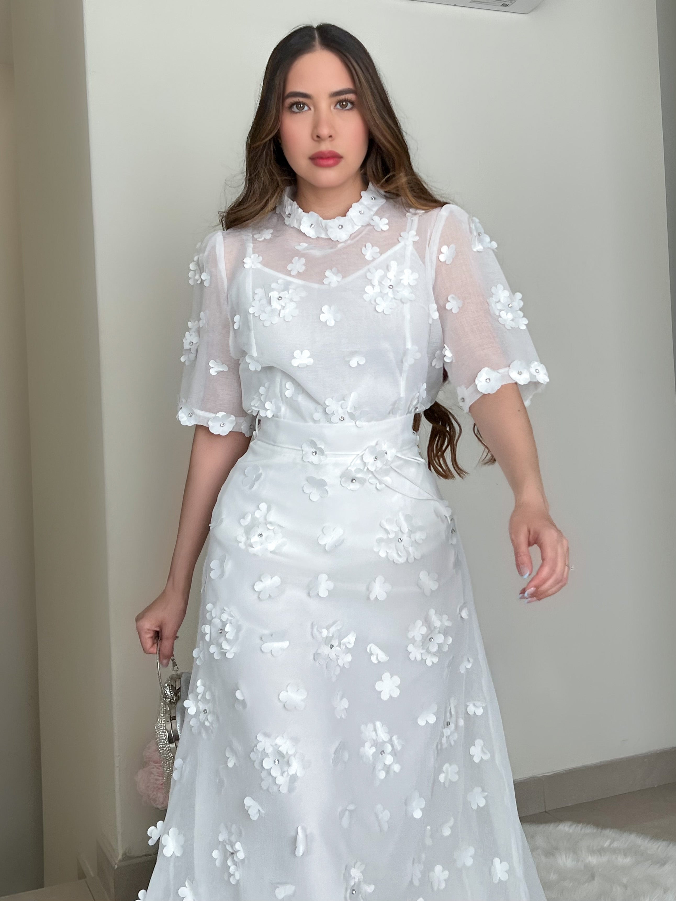 SET FLORA BLANCO