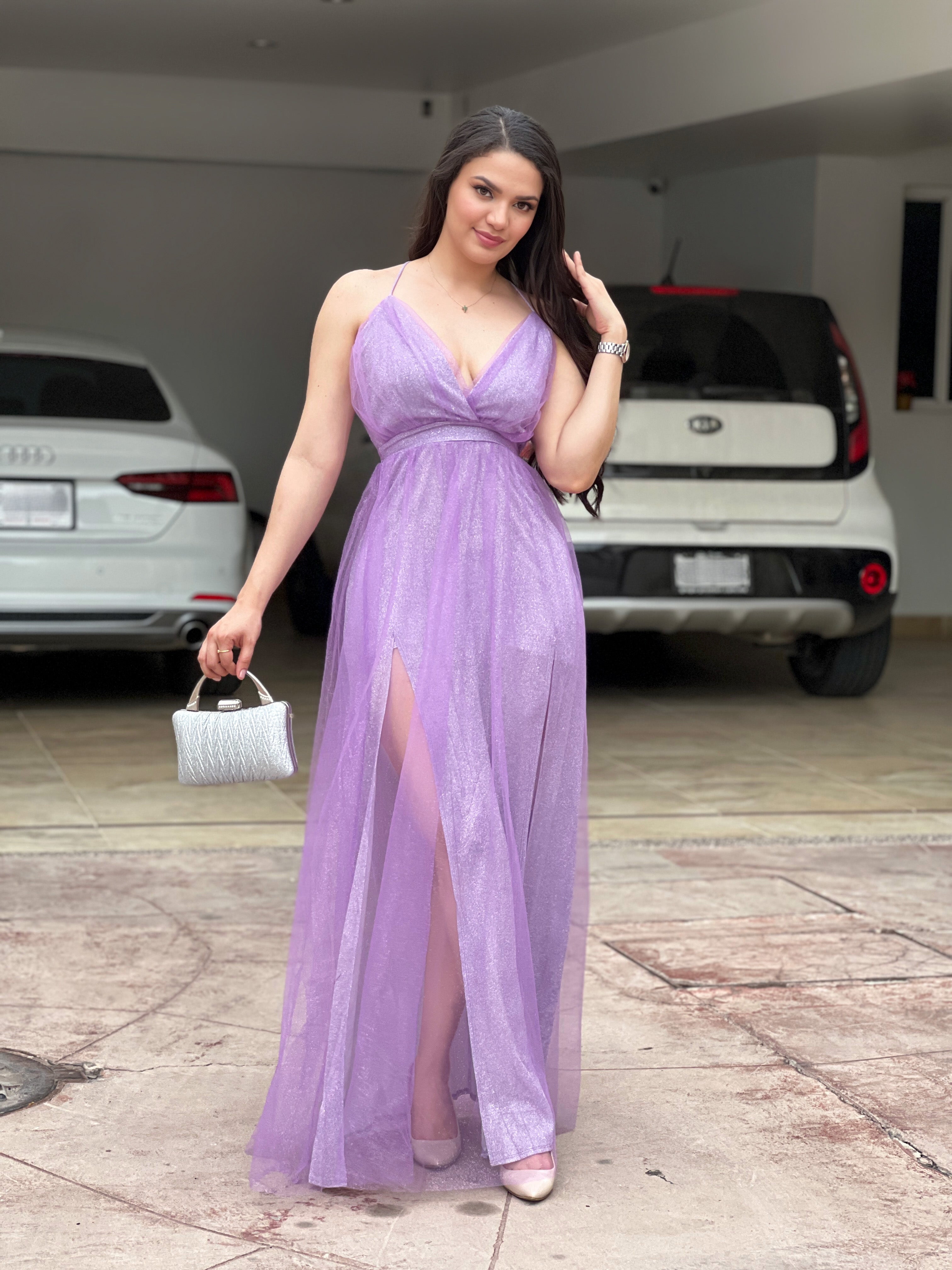 VESTIDO PÚRPURA
