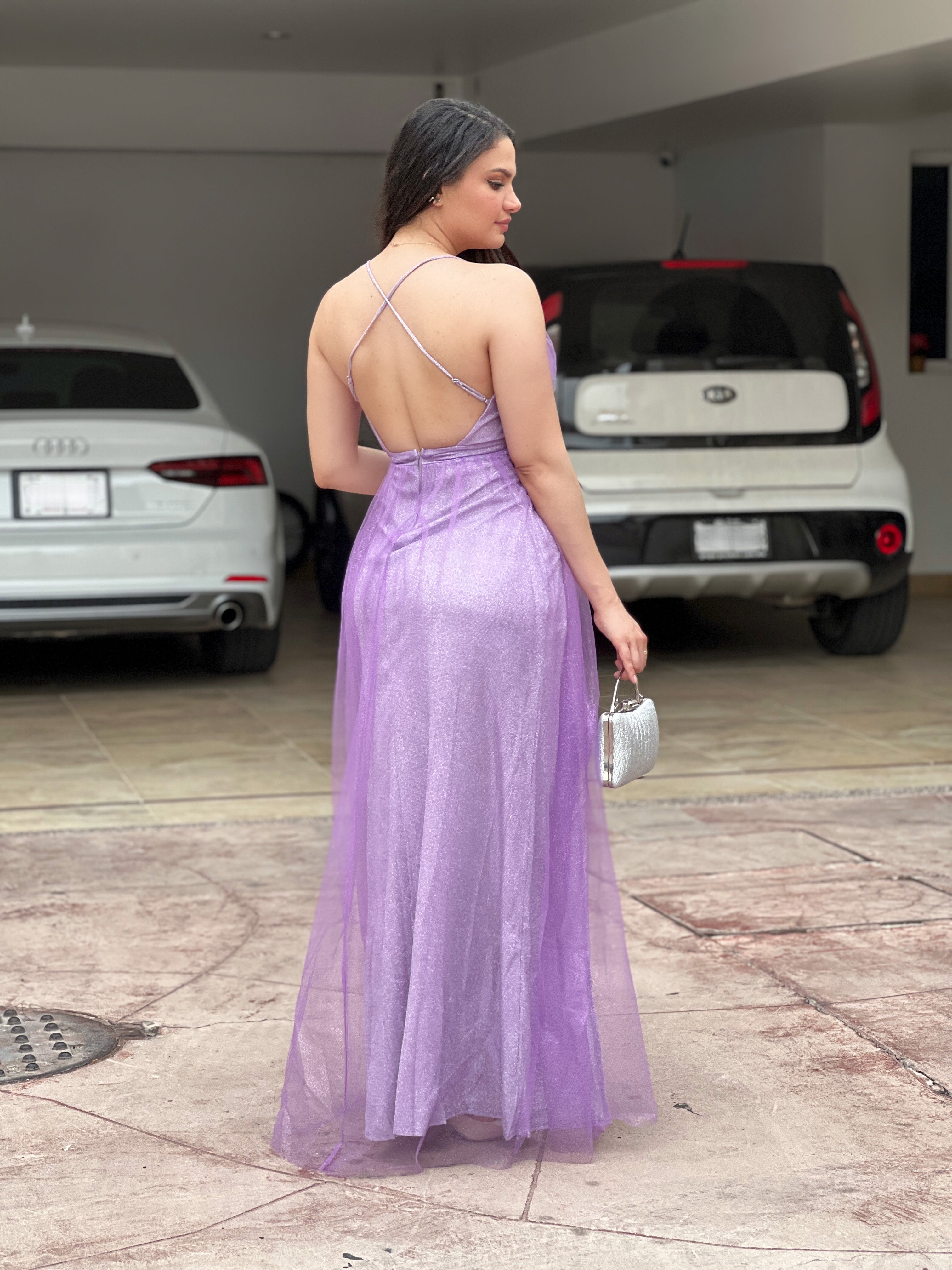 VESTIDO PÚRPURA