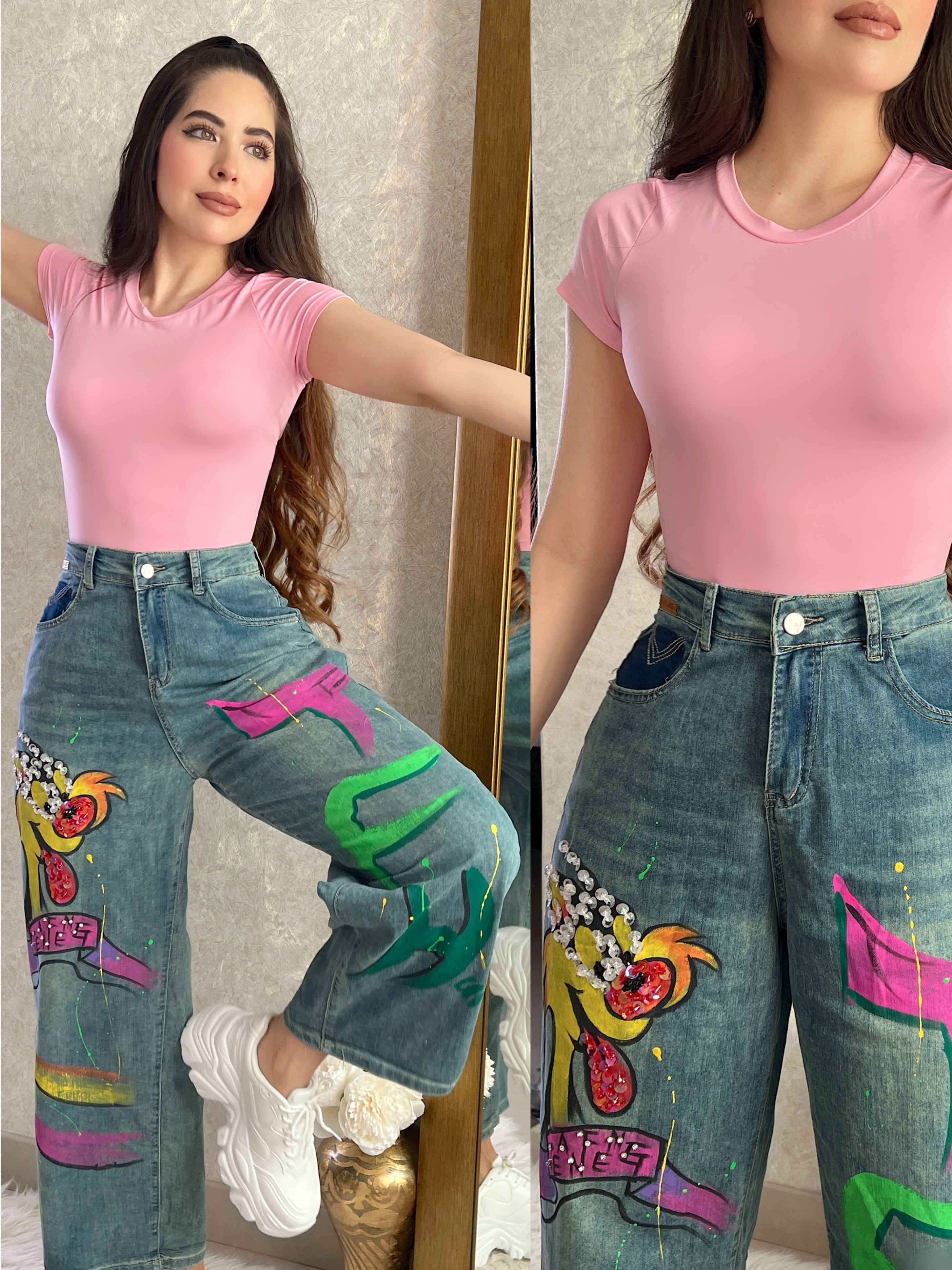 PANTALÓN DENIM CAT