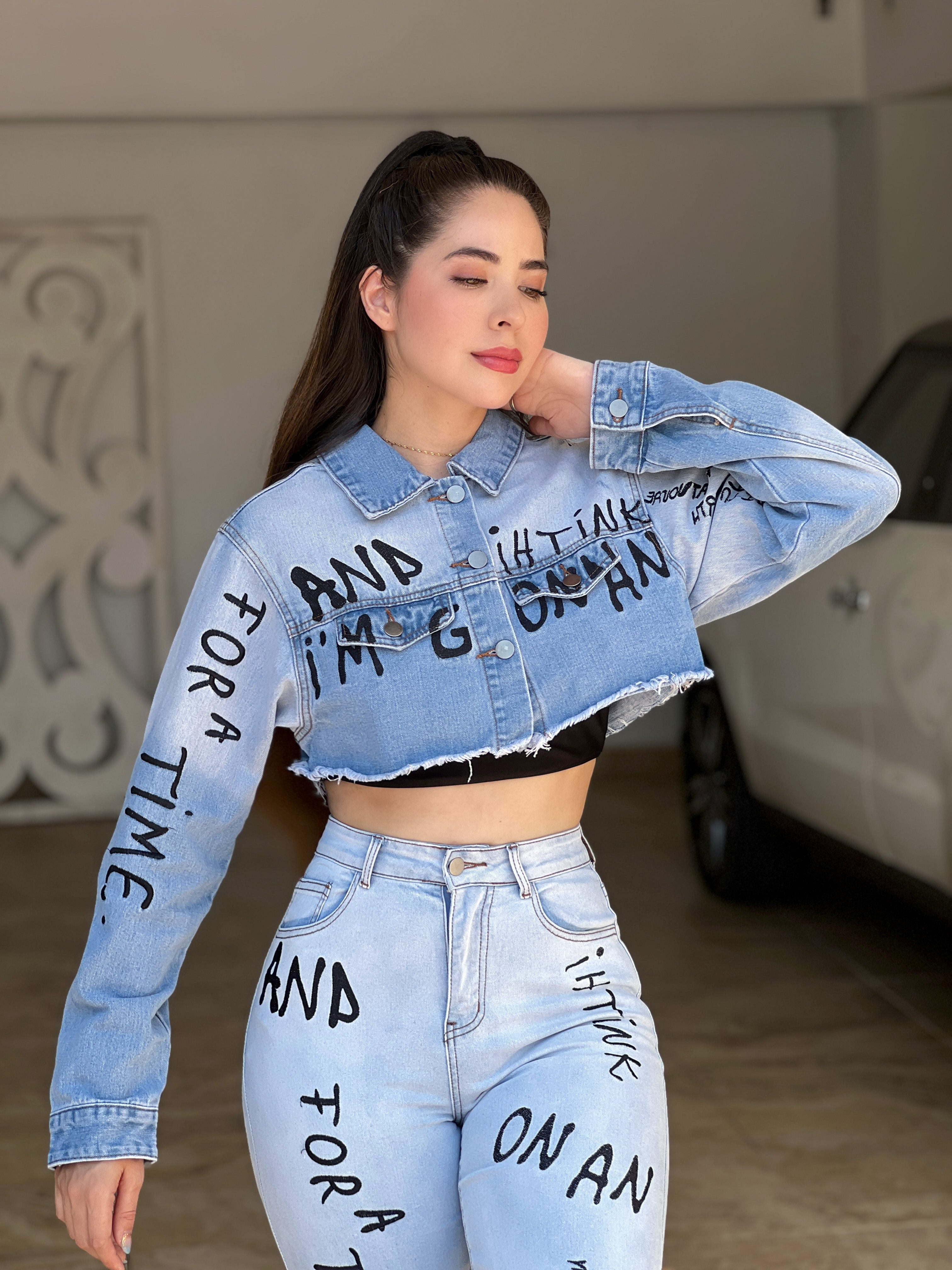 SET MEZCLILLA COMPRA N ESTAMPADO