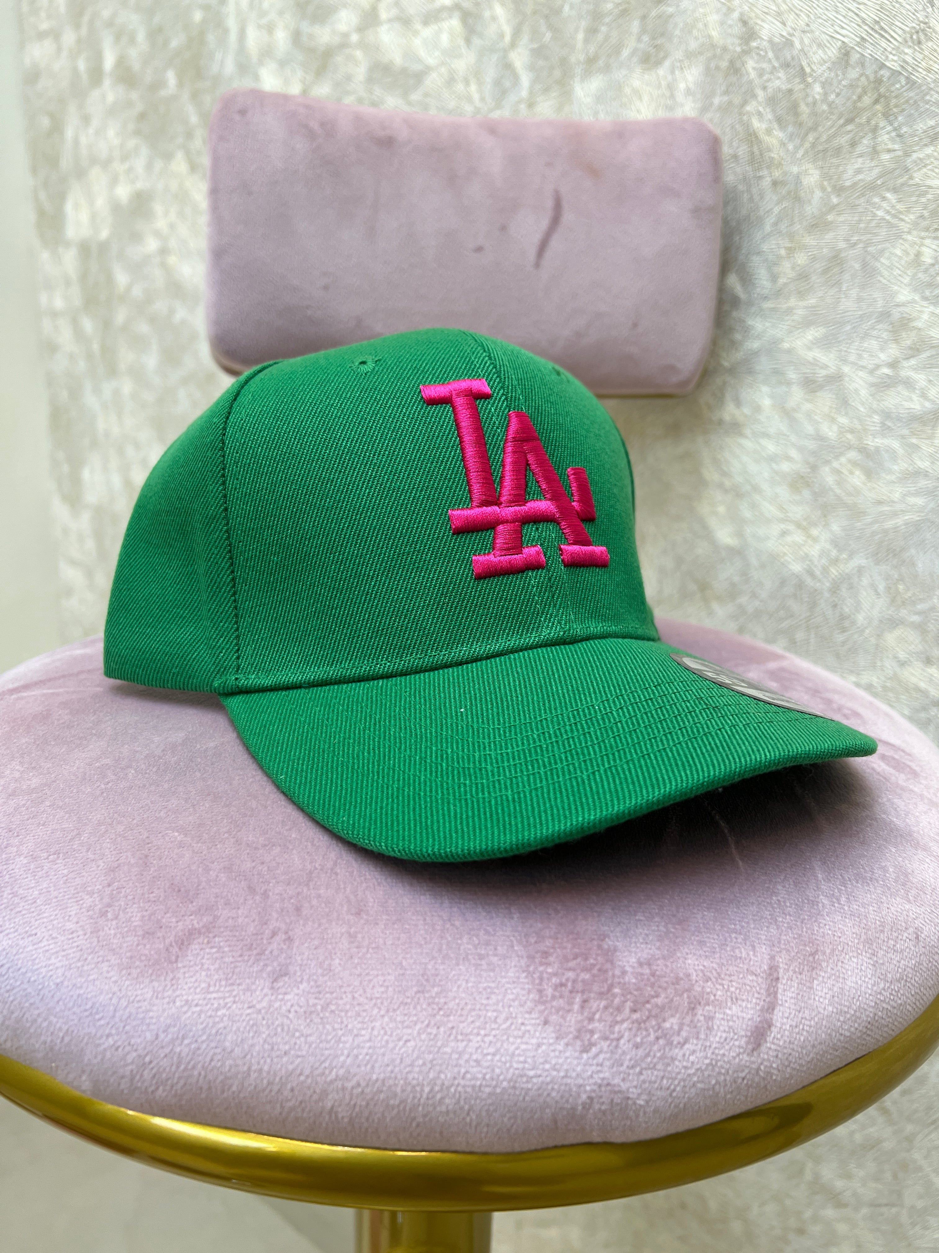 GORRA VERDE LA ROSA