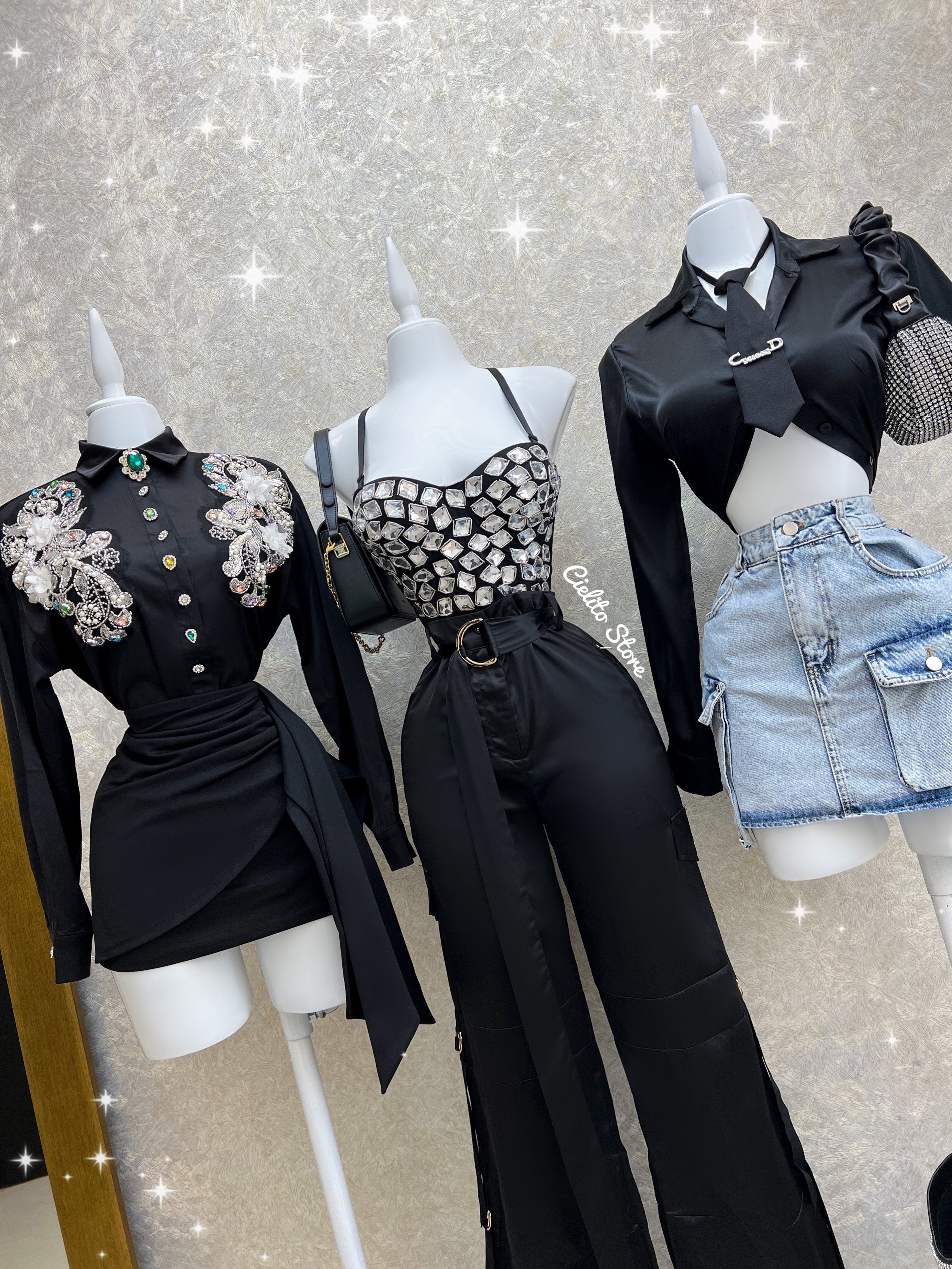 CORSET LUCERO NEGRO