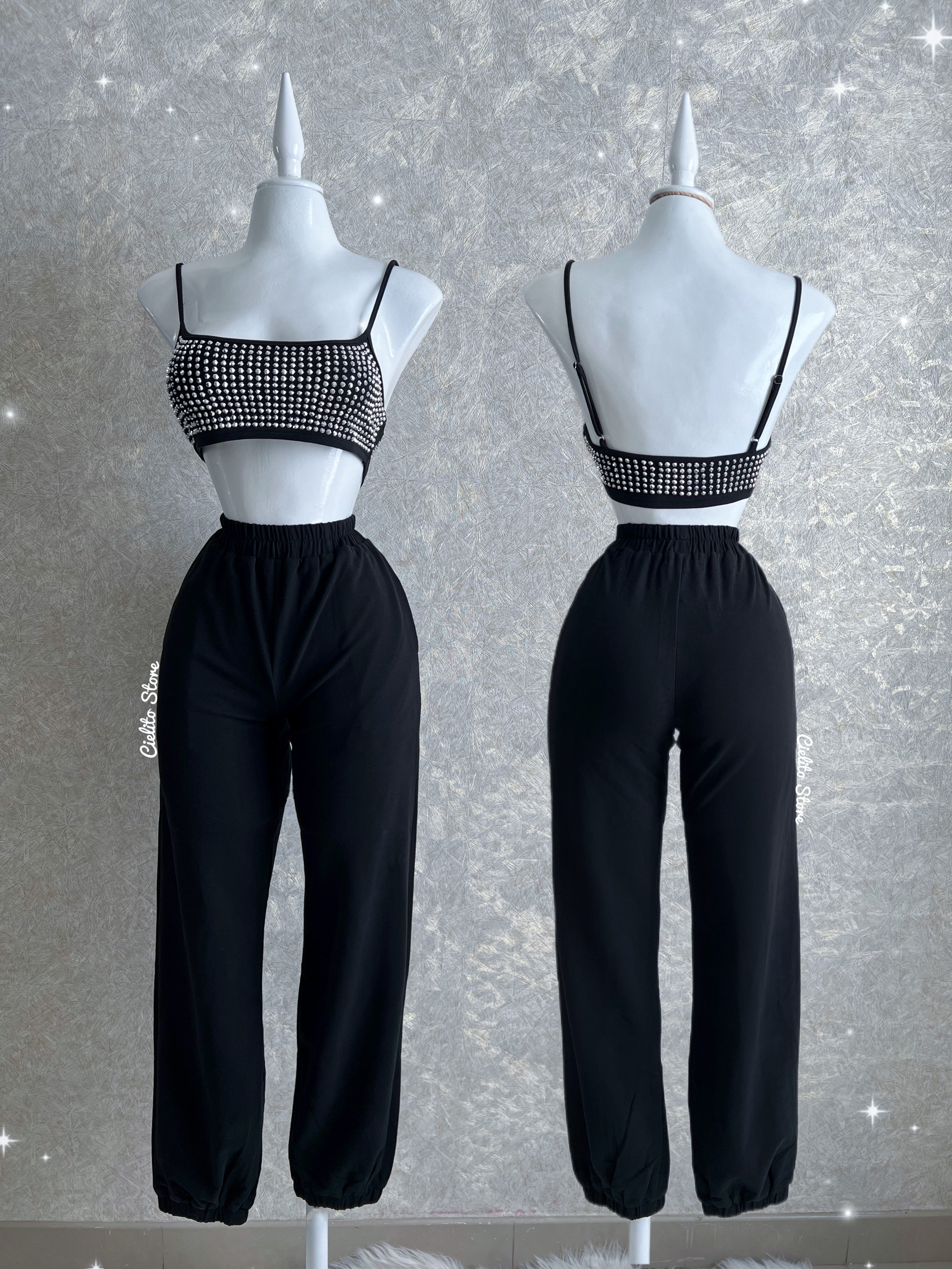 SET LUNA NEGRO