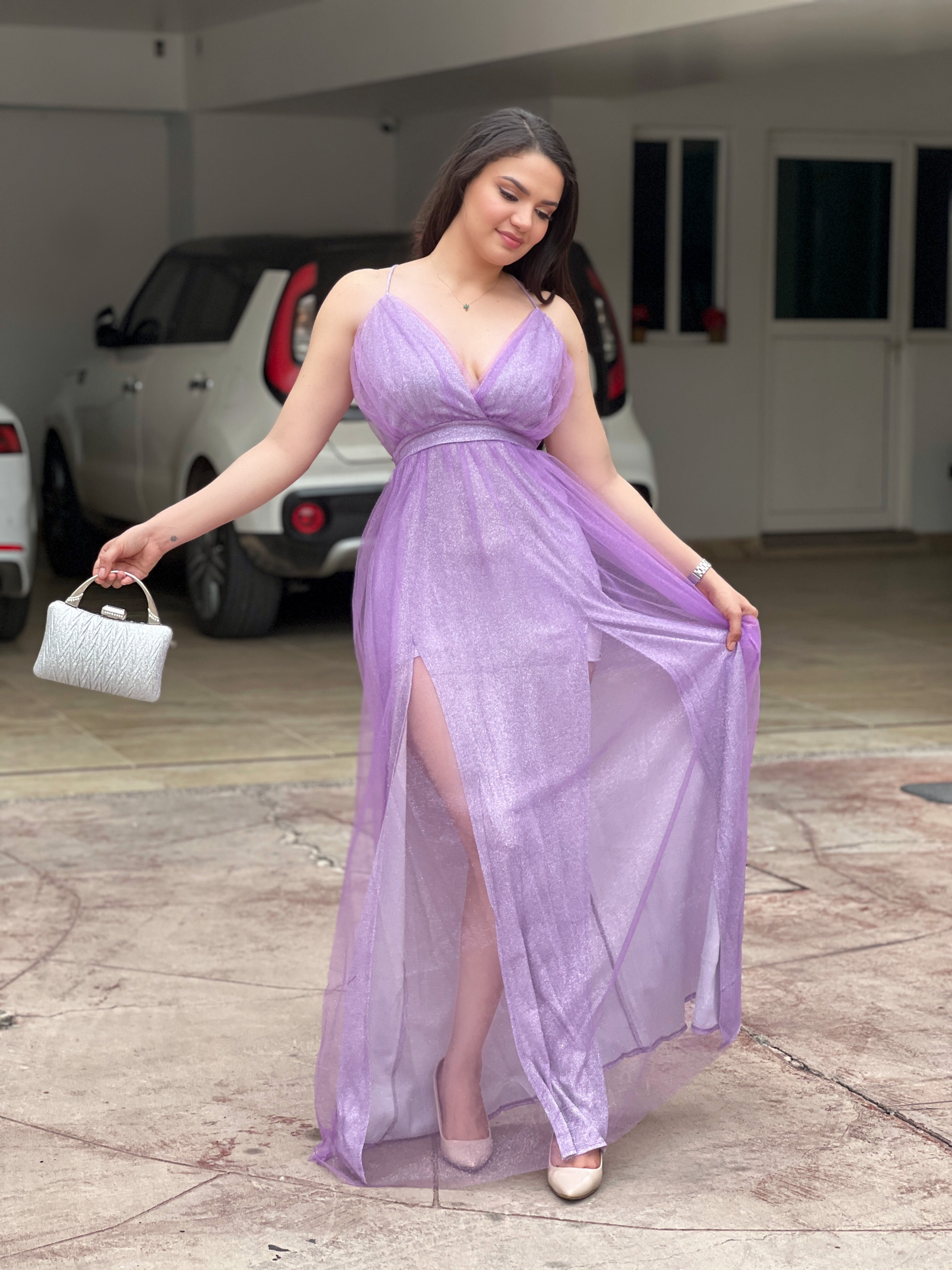 VESTIDO PÚRPURA