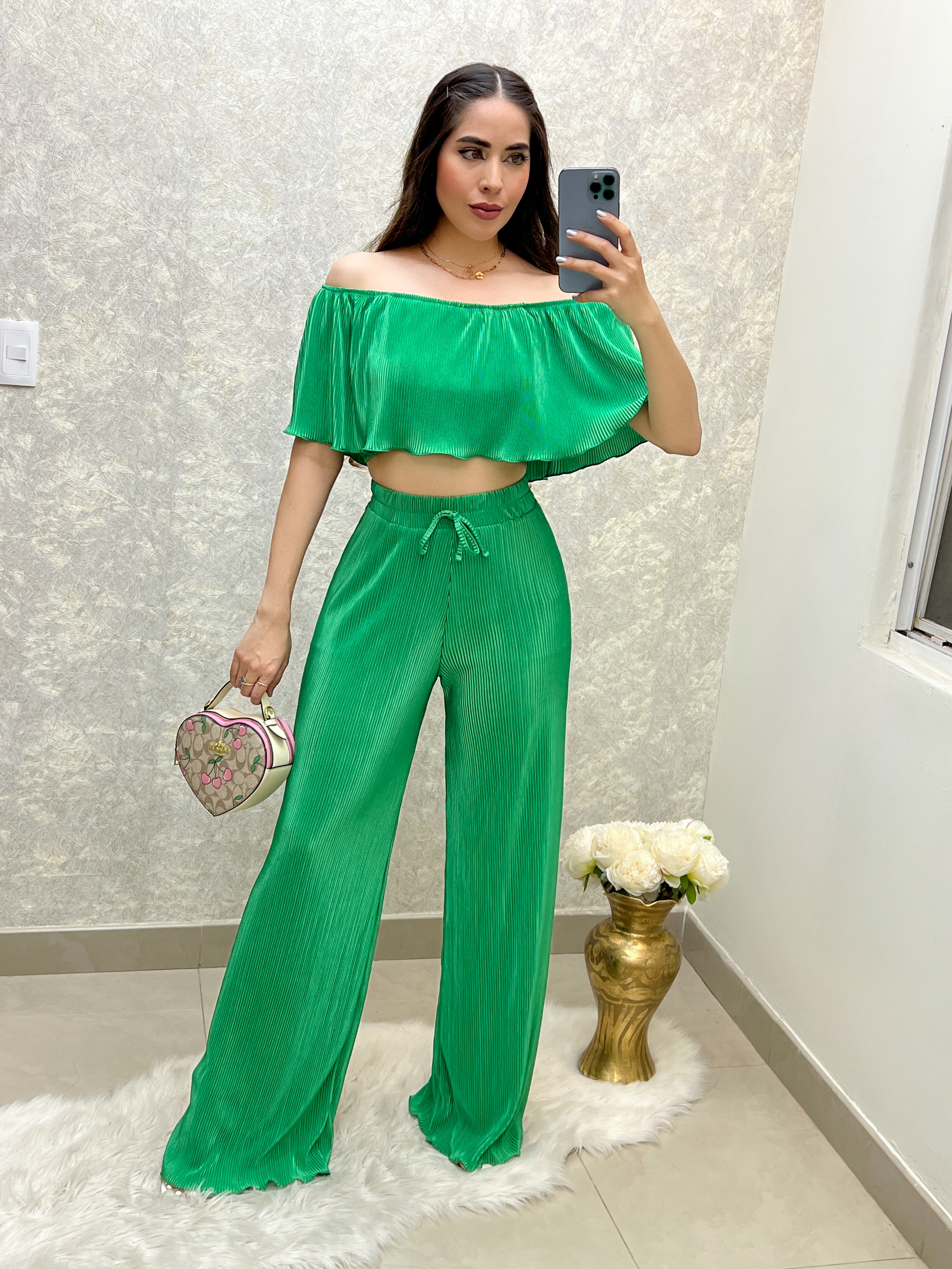 PANTALÓN VERDE