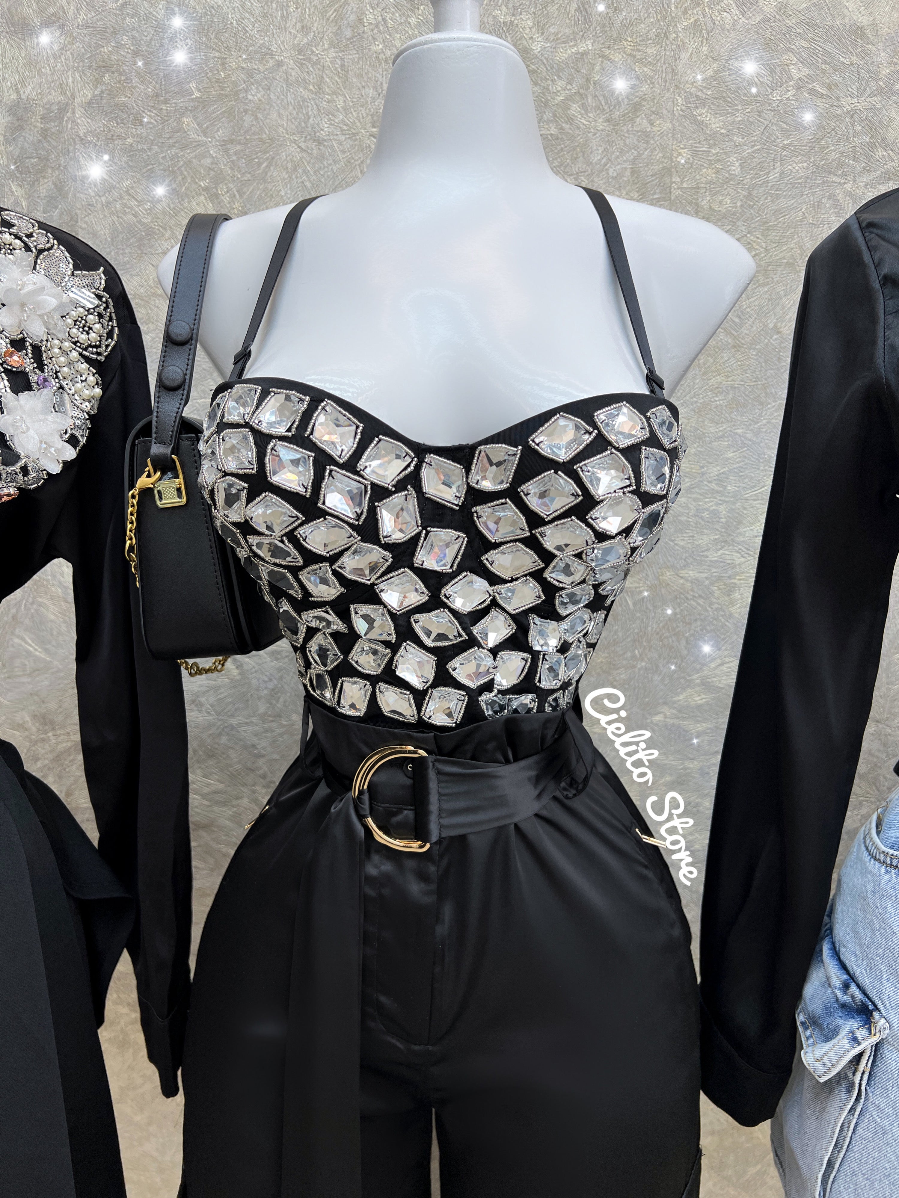 CORSET LUCERO NEGRO