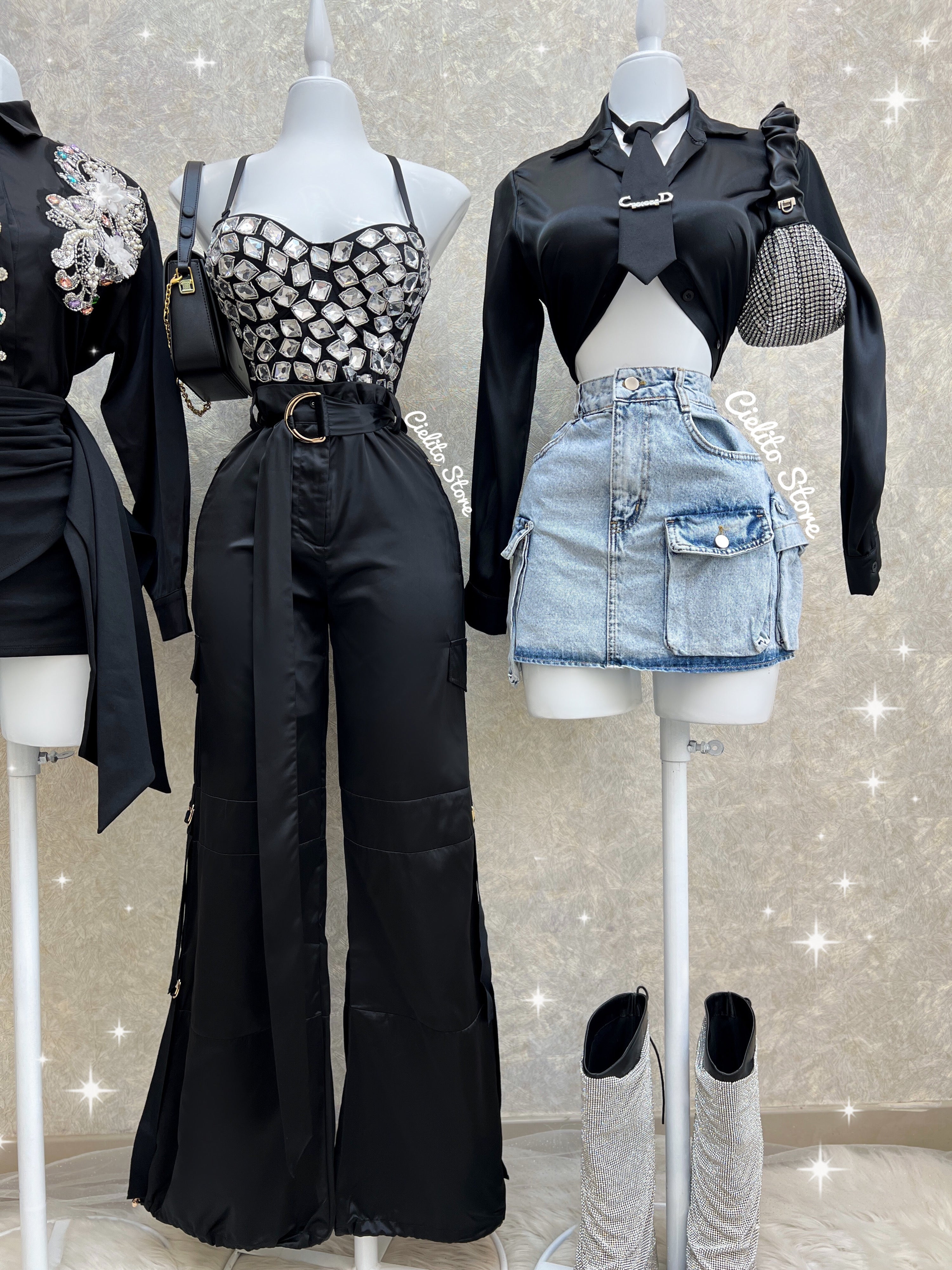 CORSET LUCERO NEGRO