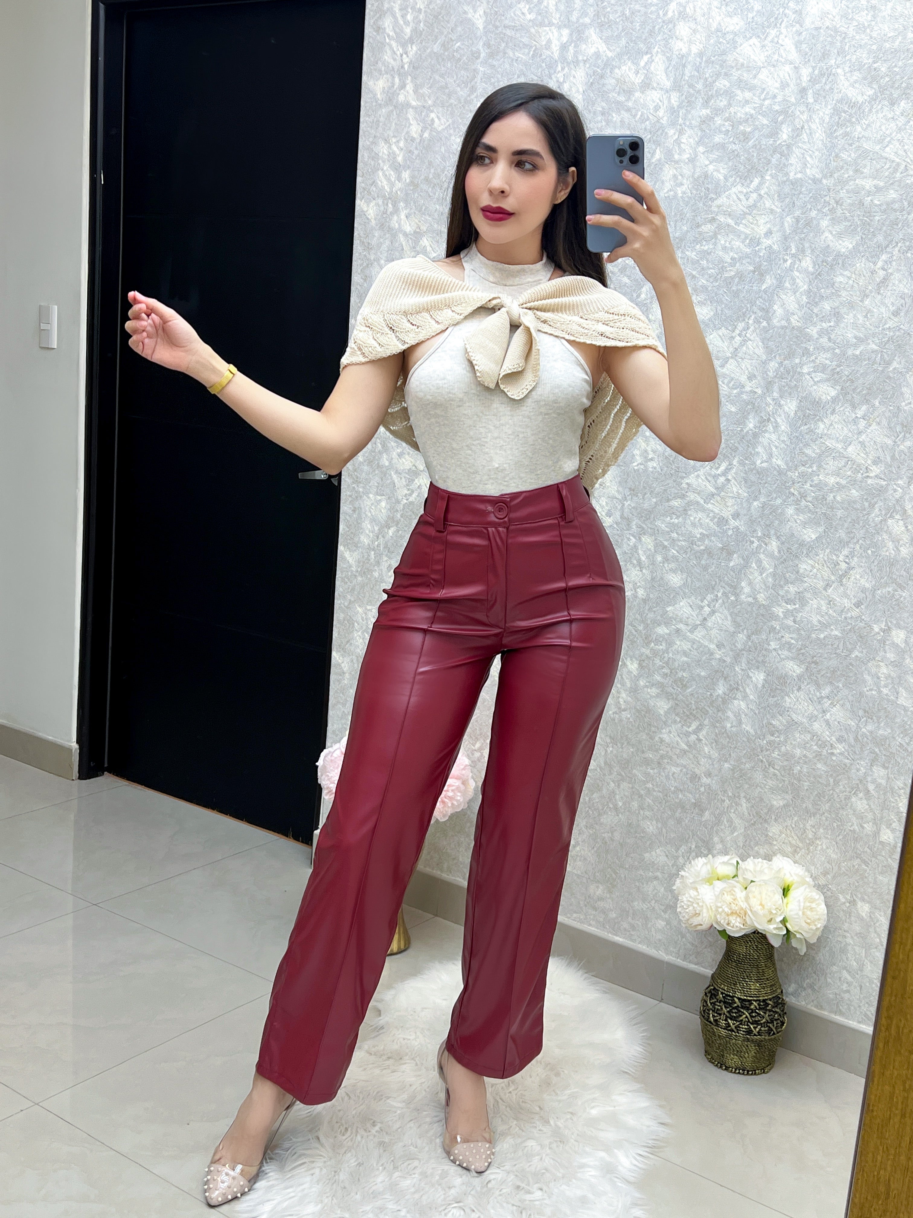 BLUSA CUELLO ALTO