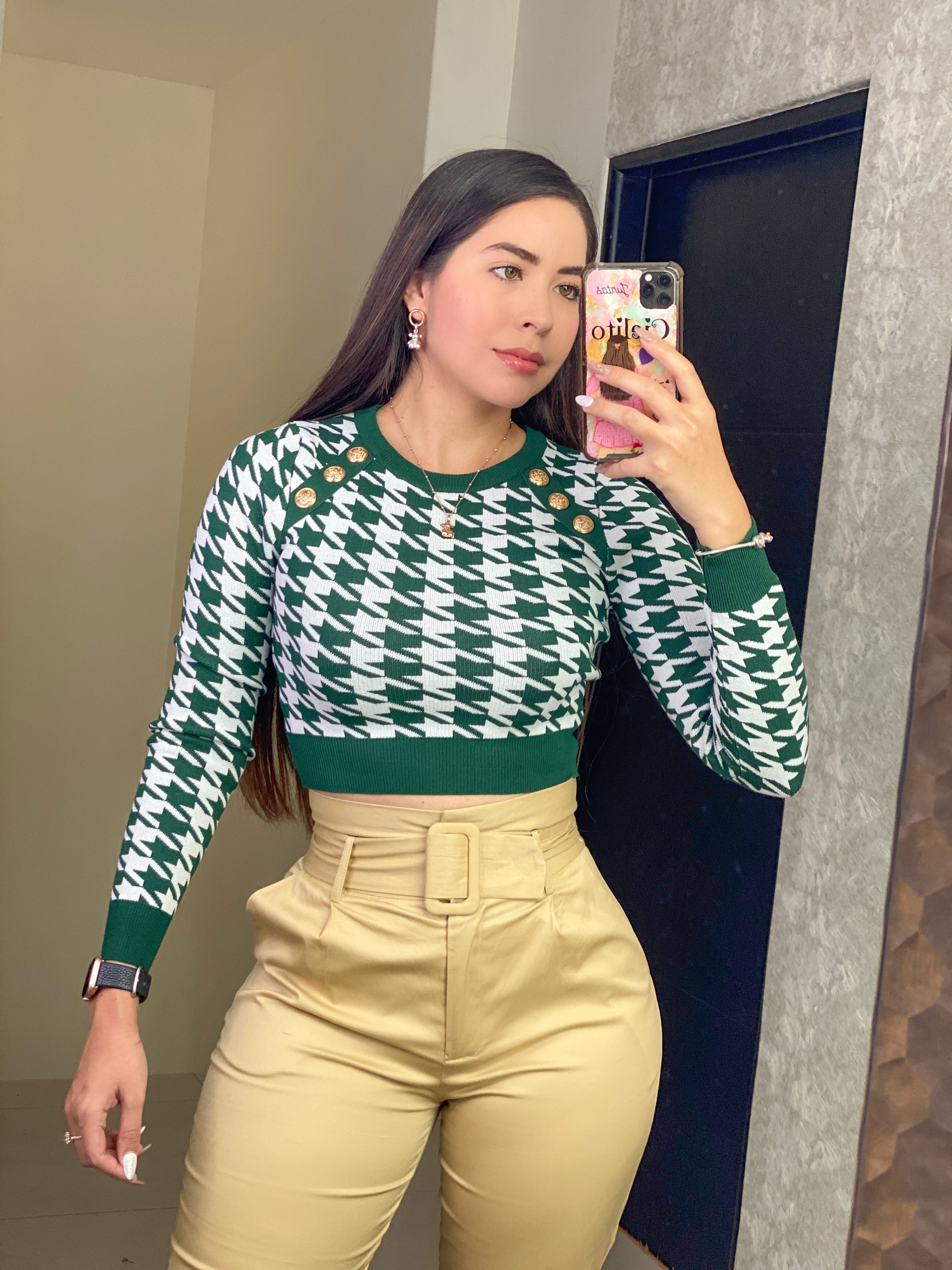 Blusa Green vintage