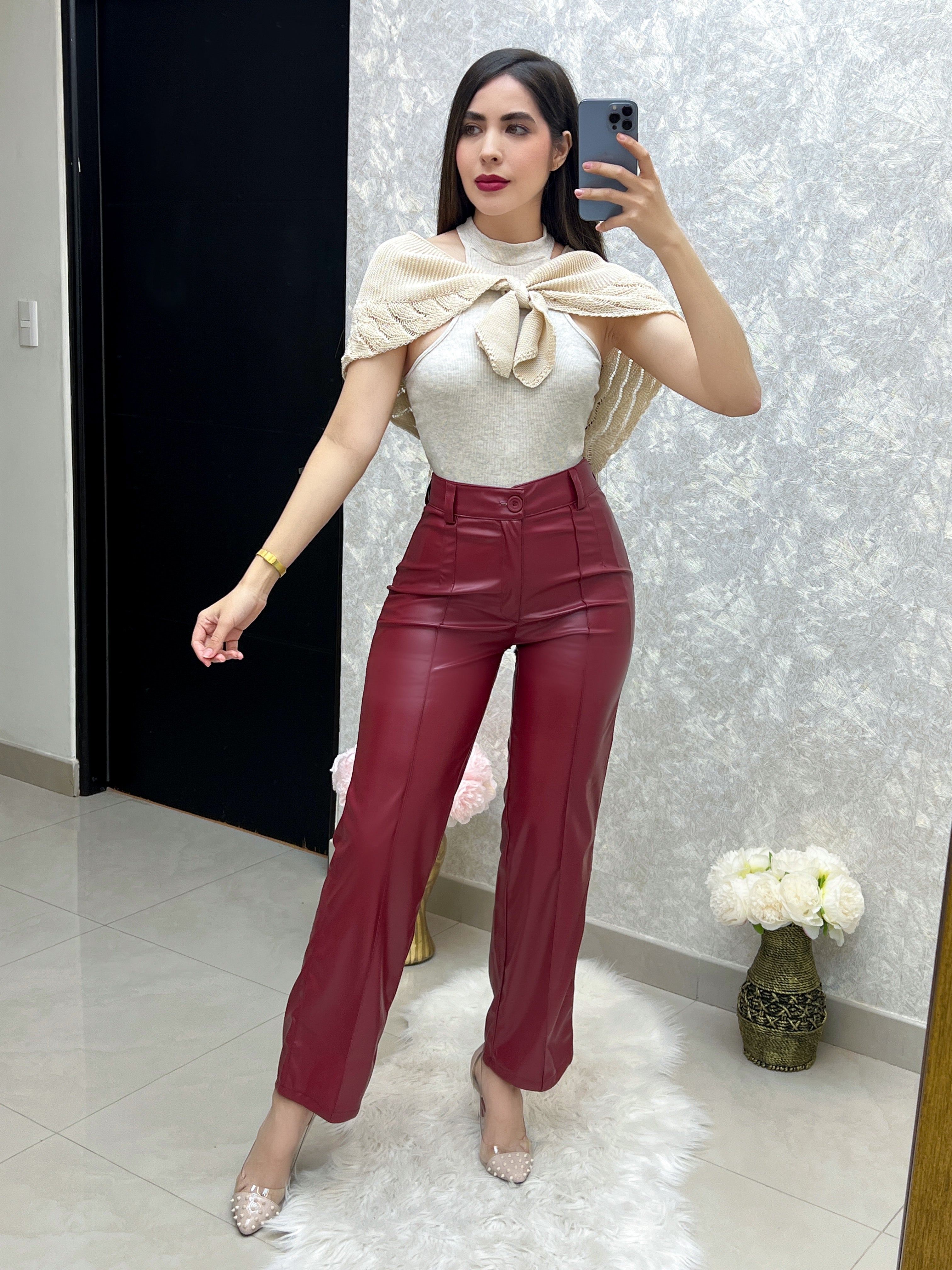 BLUSA CUELLO ALTO