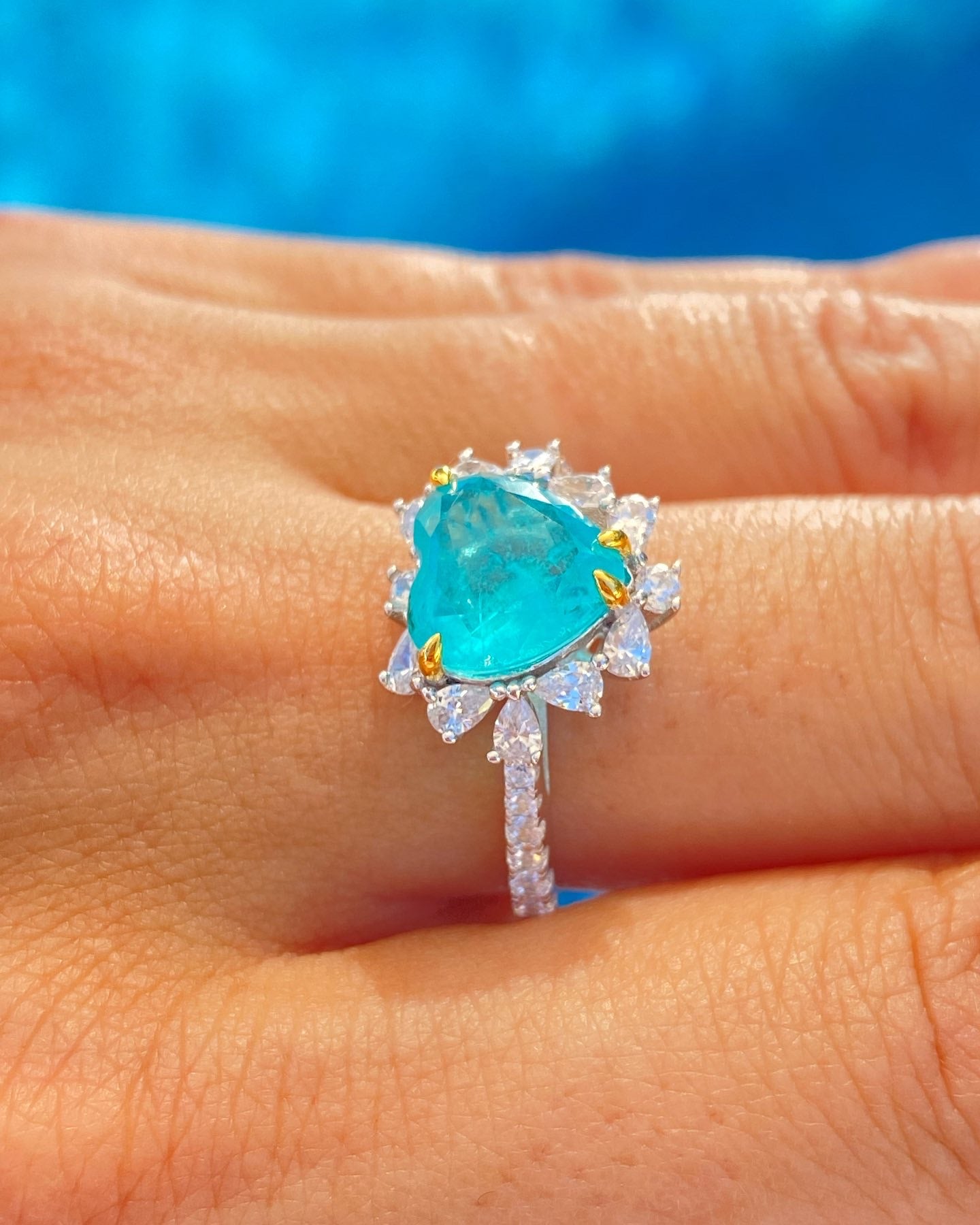 Anillos turmalina