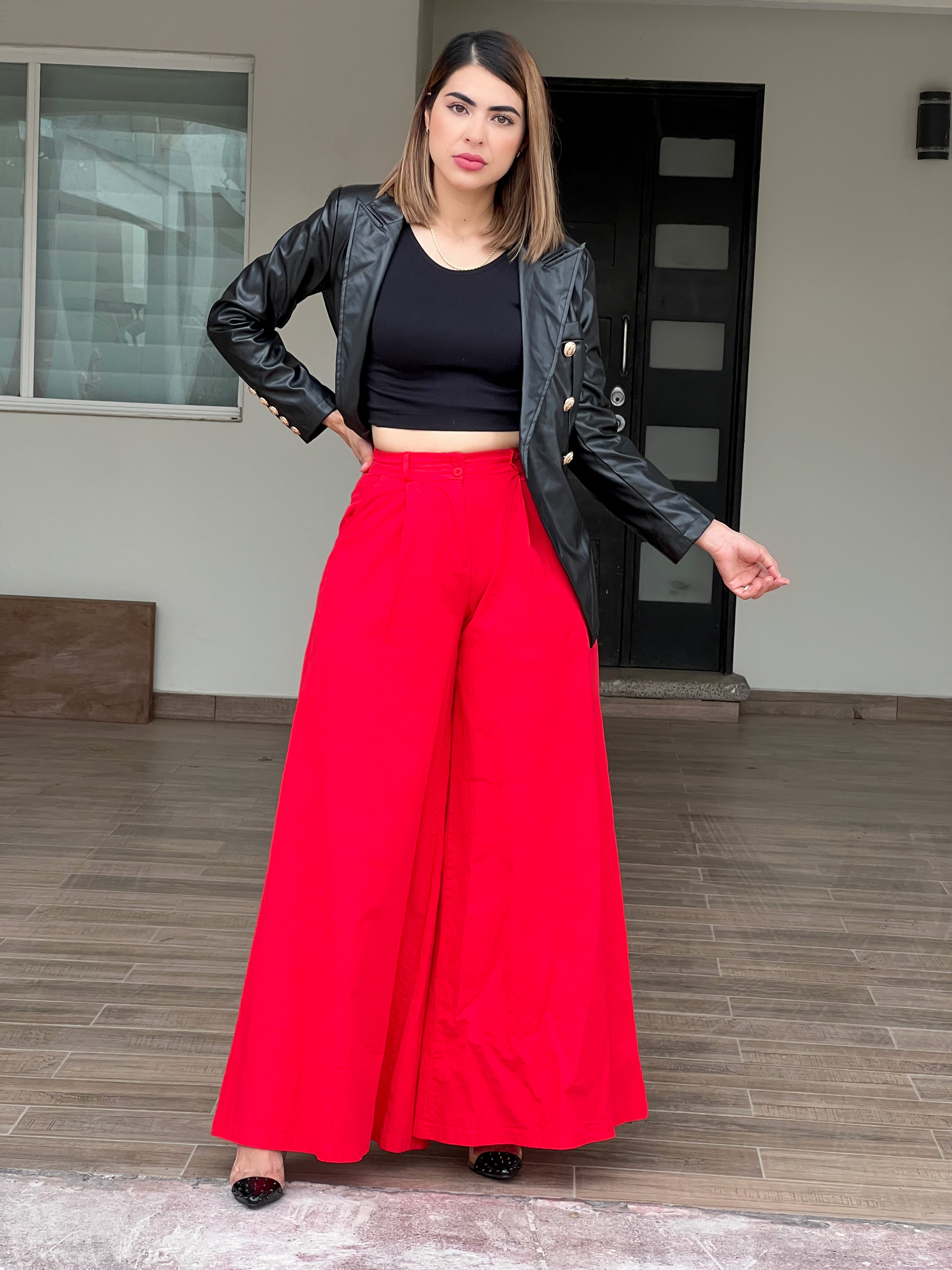 BLAZER VINIPIEL NEGRO M