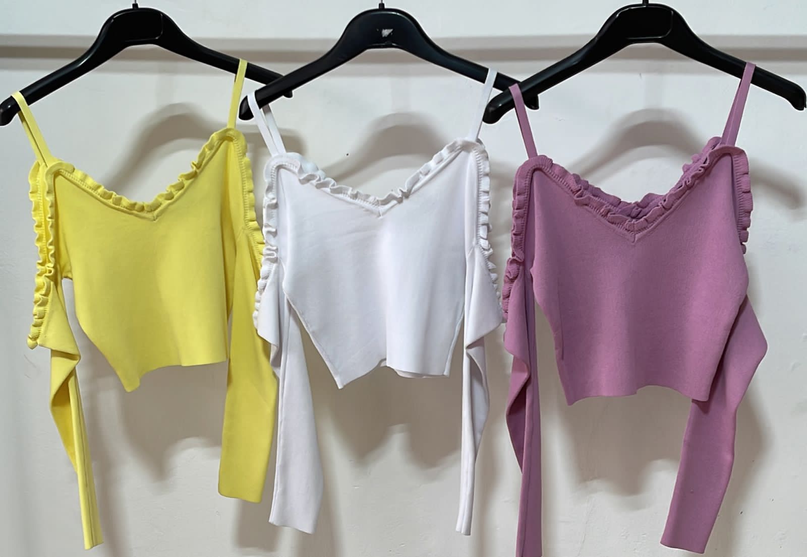 Blusa básica manga larga