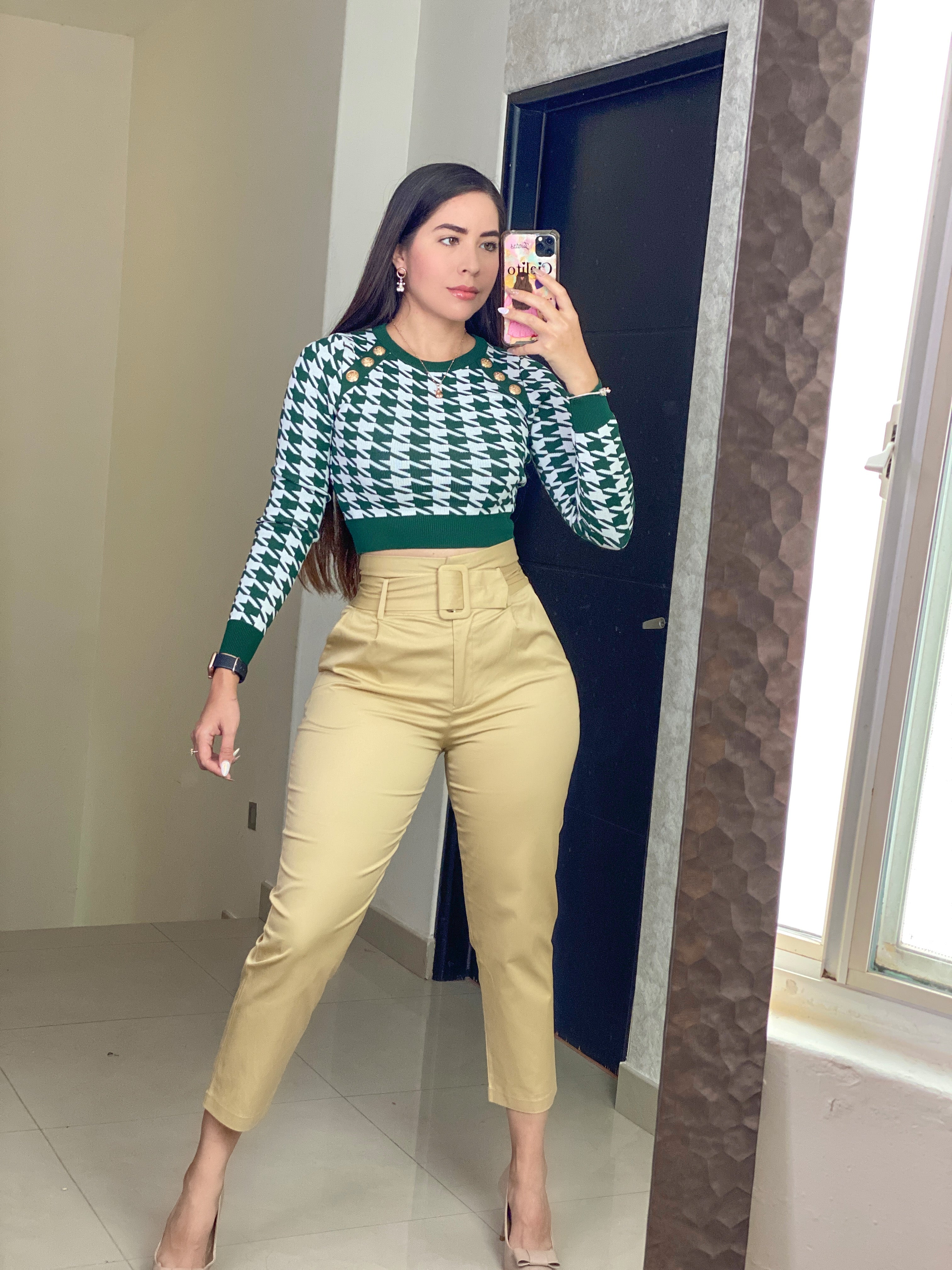 Blusa Green vintage