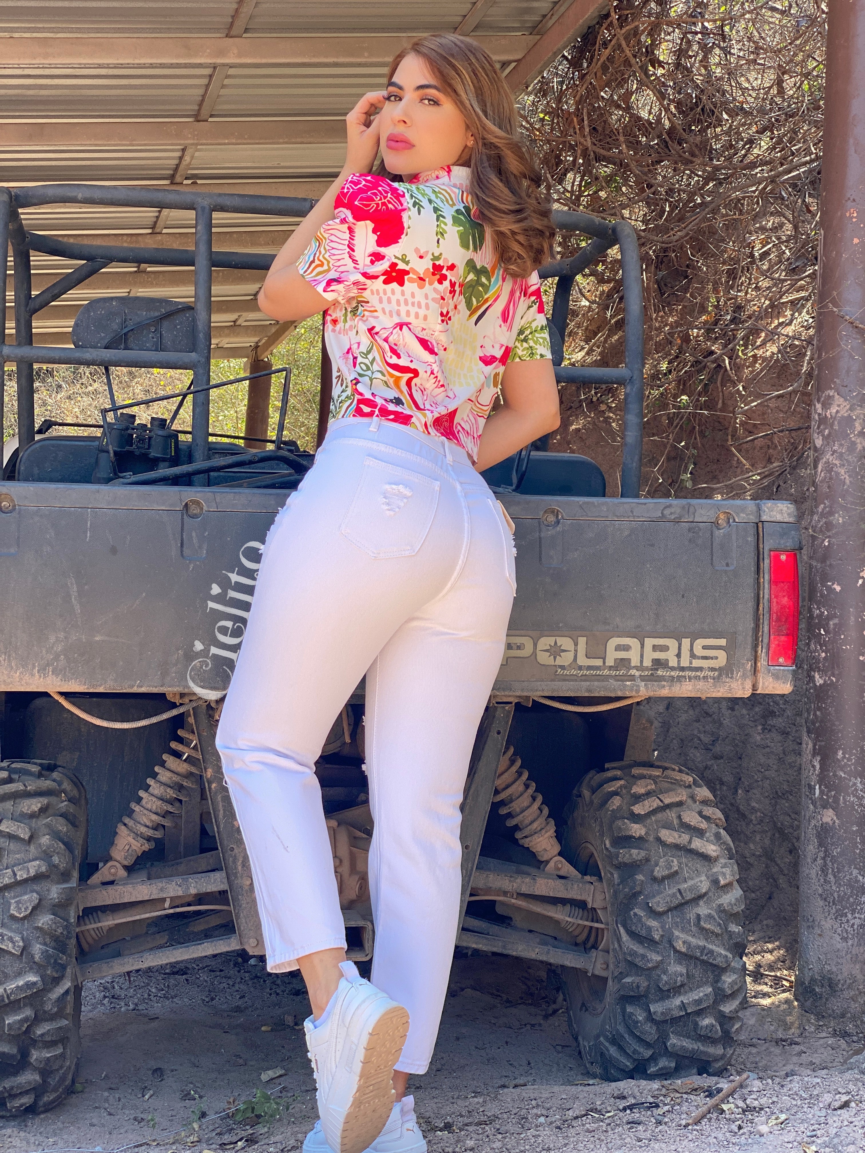 Jeans blancos