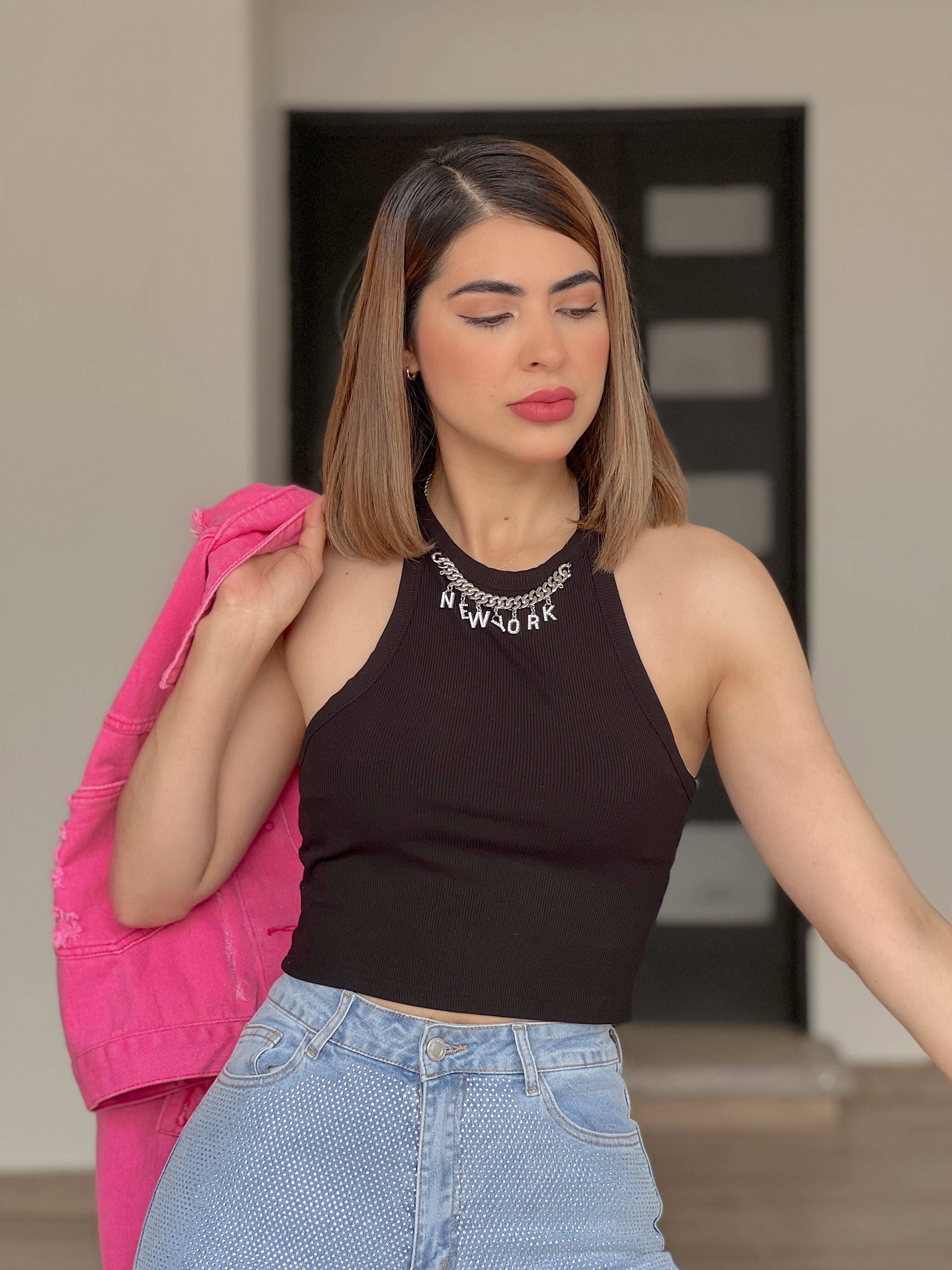 BLUSA NEGRA NY
