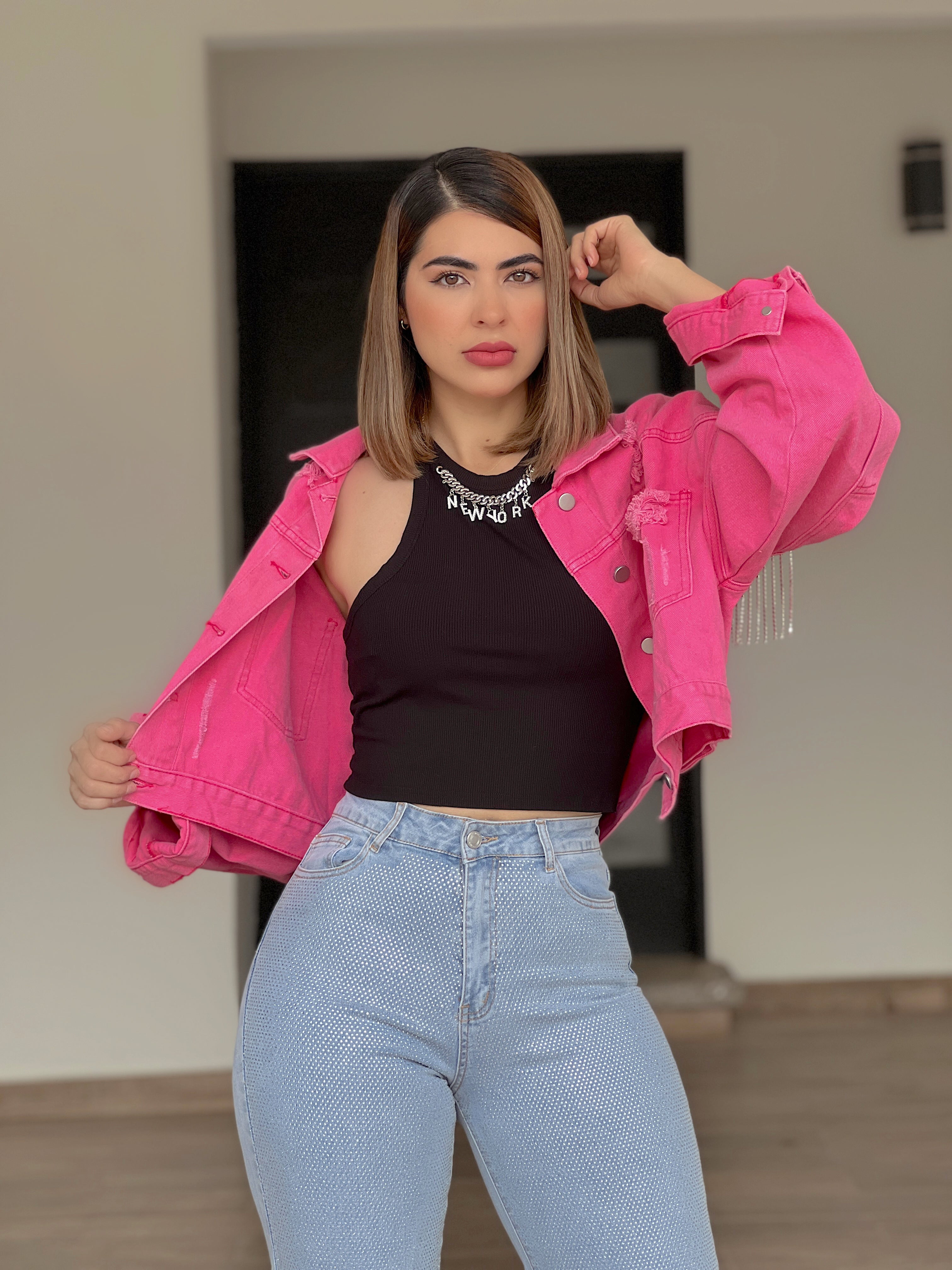 BLUSA NEGRA NY