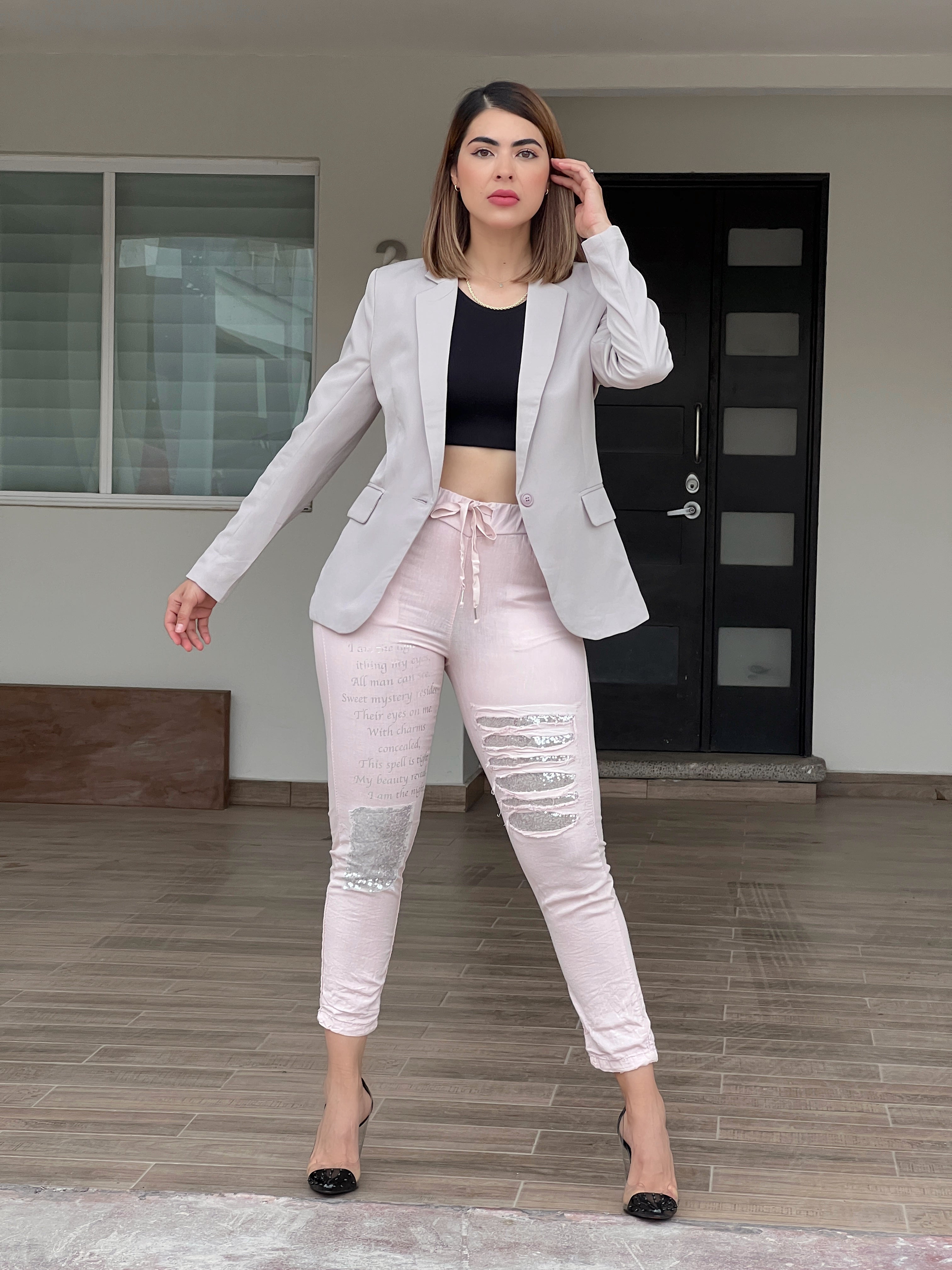BLAZER GRIS