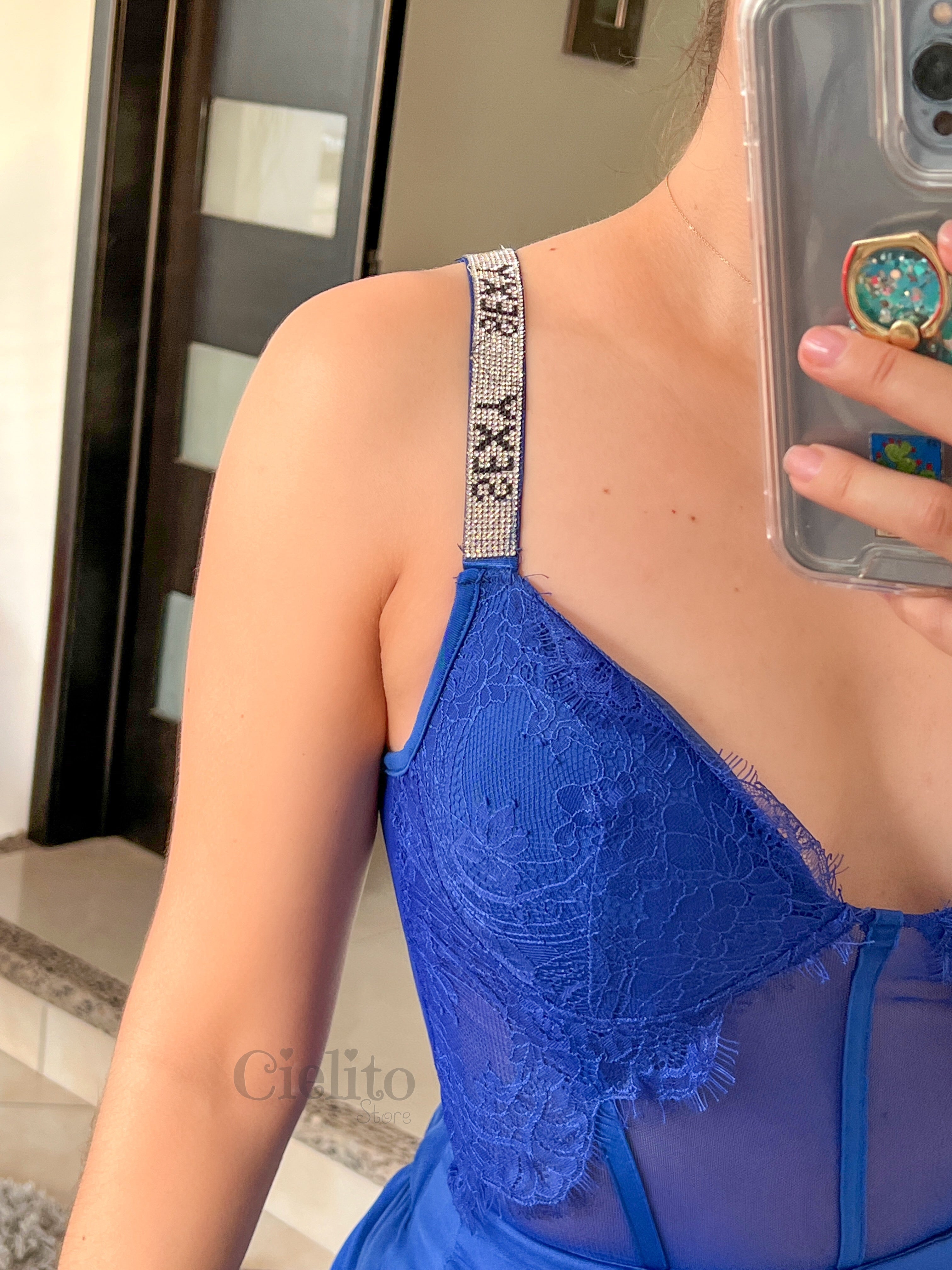 BODY CORSET AZUL