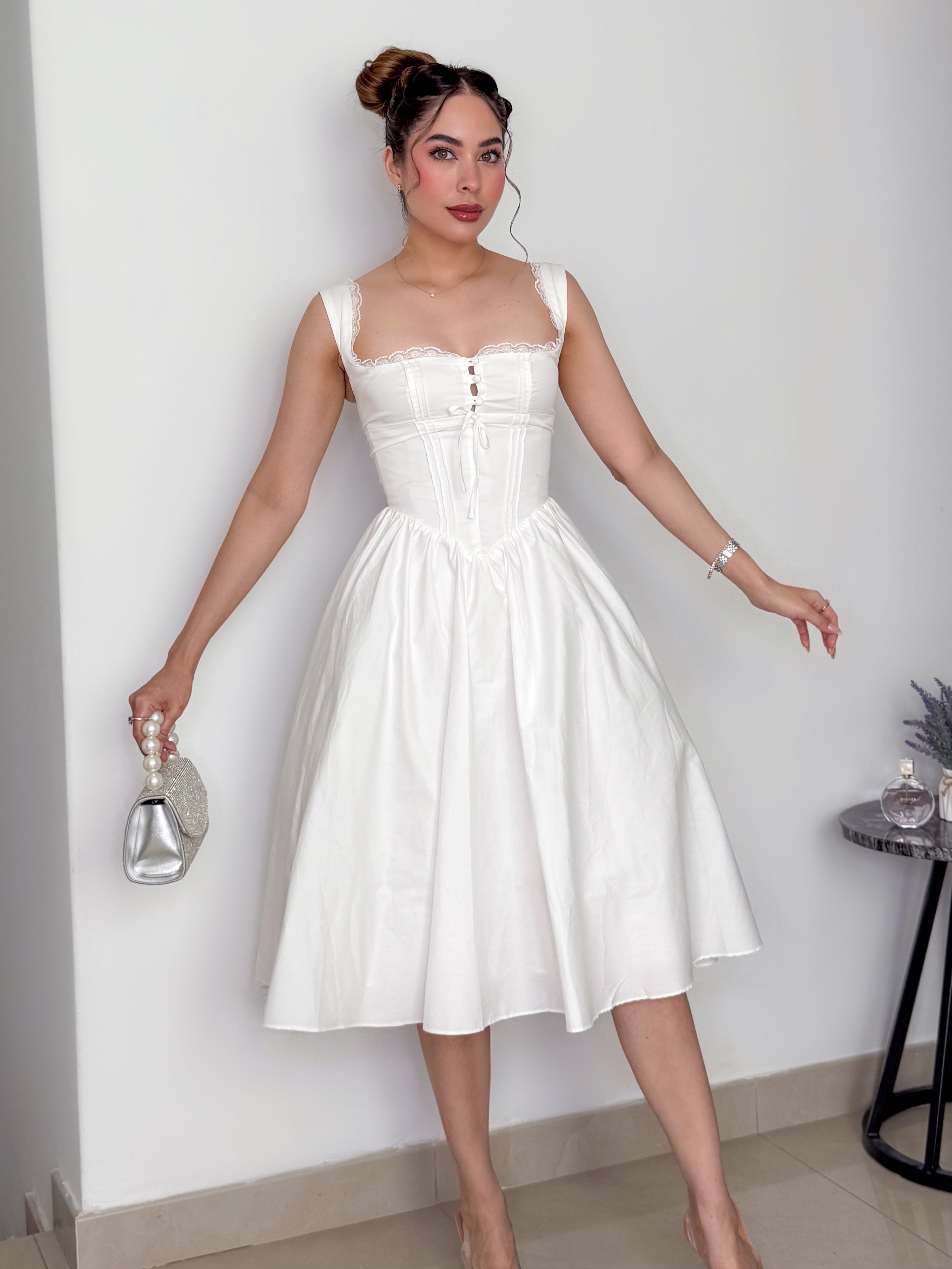 VESTIDO BLANCA