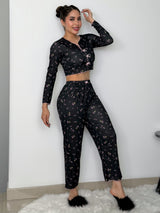PIJAMA ISA NEGRA