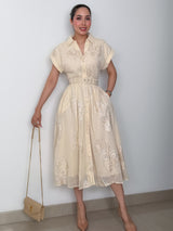 VESTIDO SORAYA BEIGE