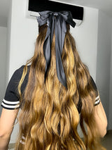 LISTÓN CON MOÑO NEGRO