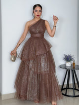 VESTIDO ADRI CAFE BRILLANTE