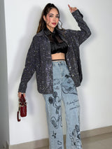 BLUSA AMATISTA OSCURA