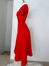 VESTIDO ITZEL ROJO