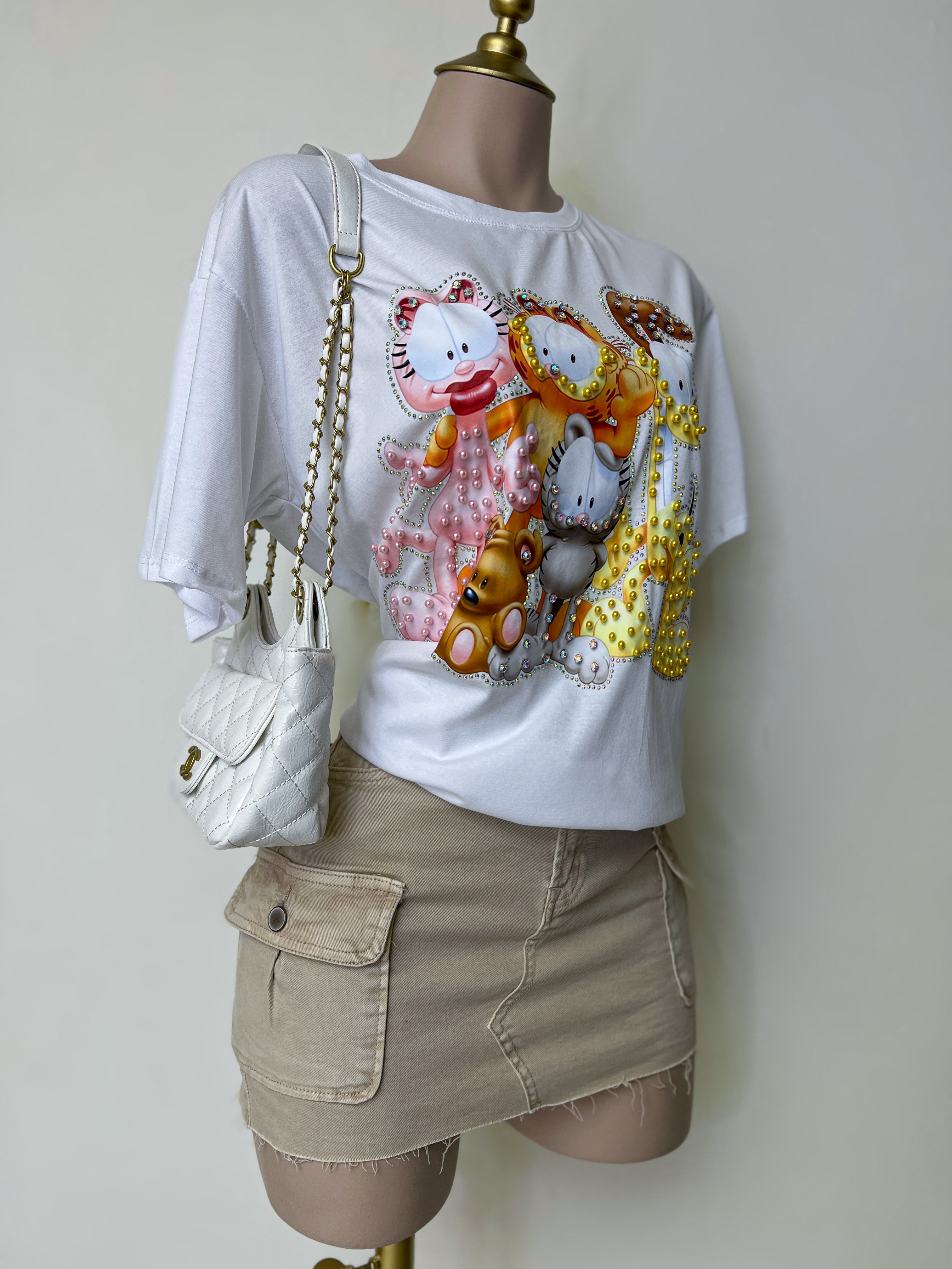 BLUSA GARFIELD FRIENDS