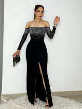 BOLSO CORAZÓN NEGRO