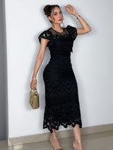 VESTIDO CINTHIA NEGRO