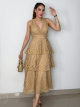 VESTIDO ALMA BEIGE
