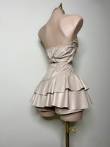 SET LIGTH BEIGE VINIPIEL