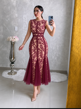 VESTIDO MARCELA AZUL