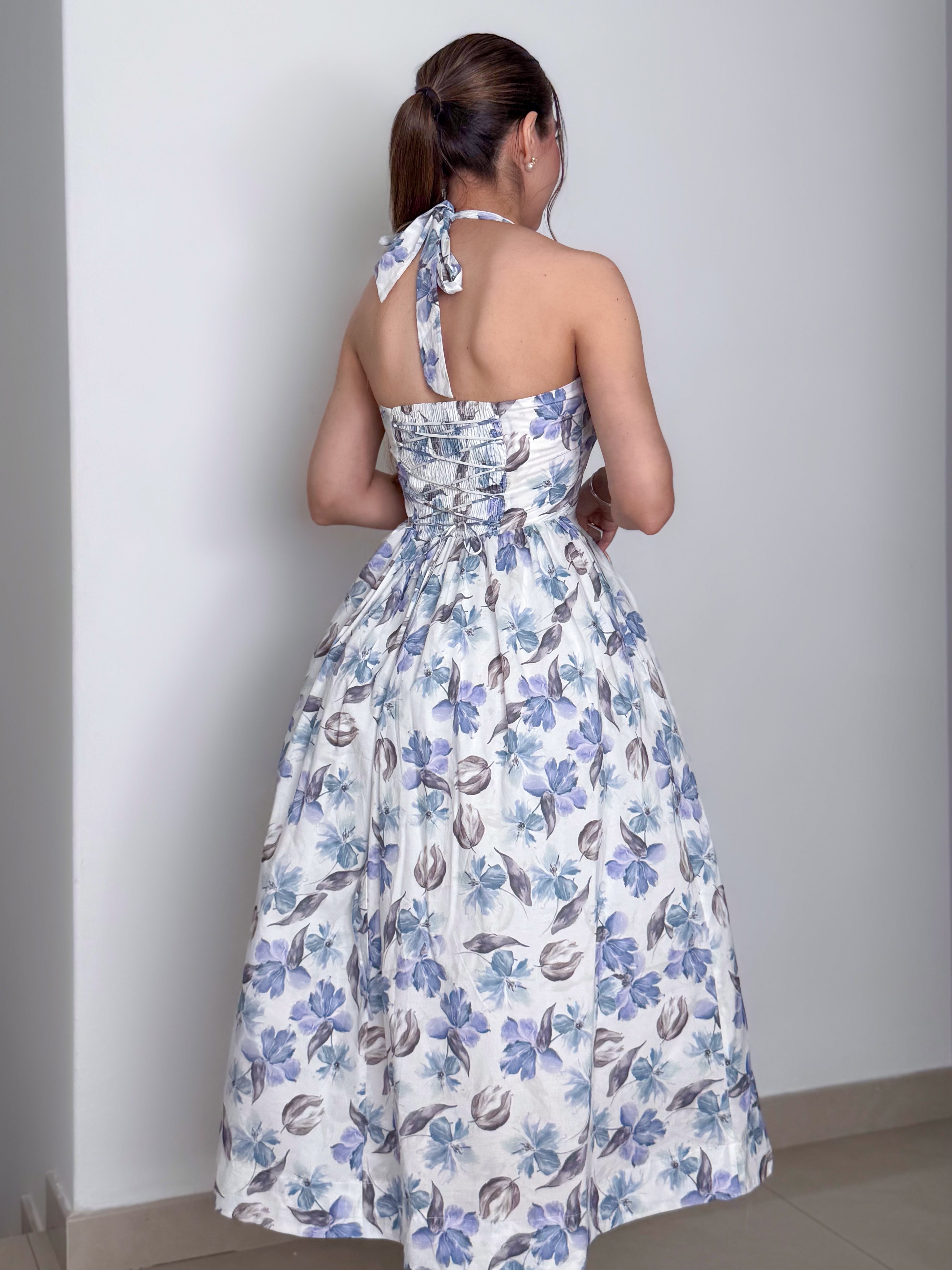 VESTIDO YURIDIA AZUL